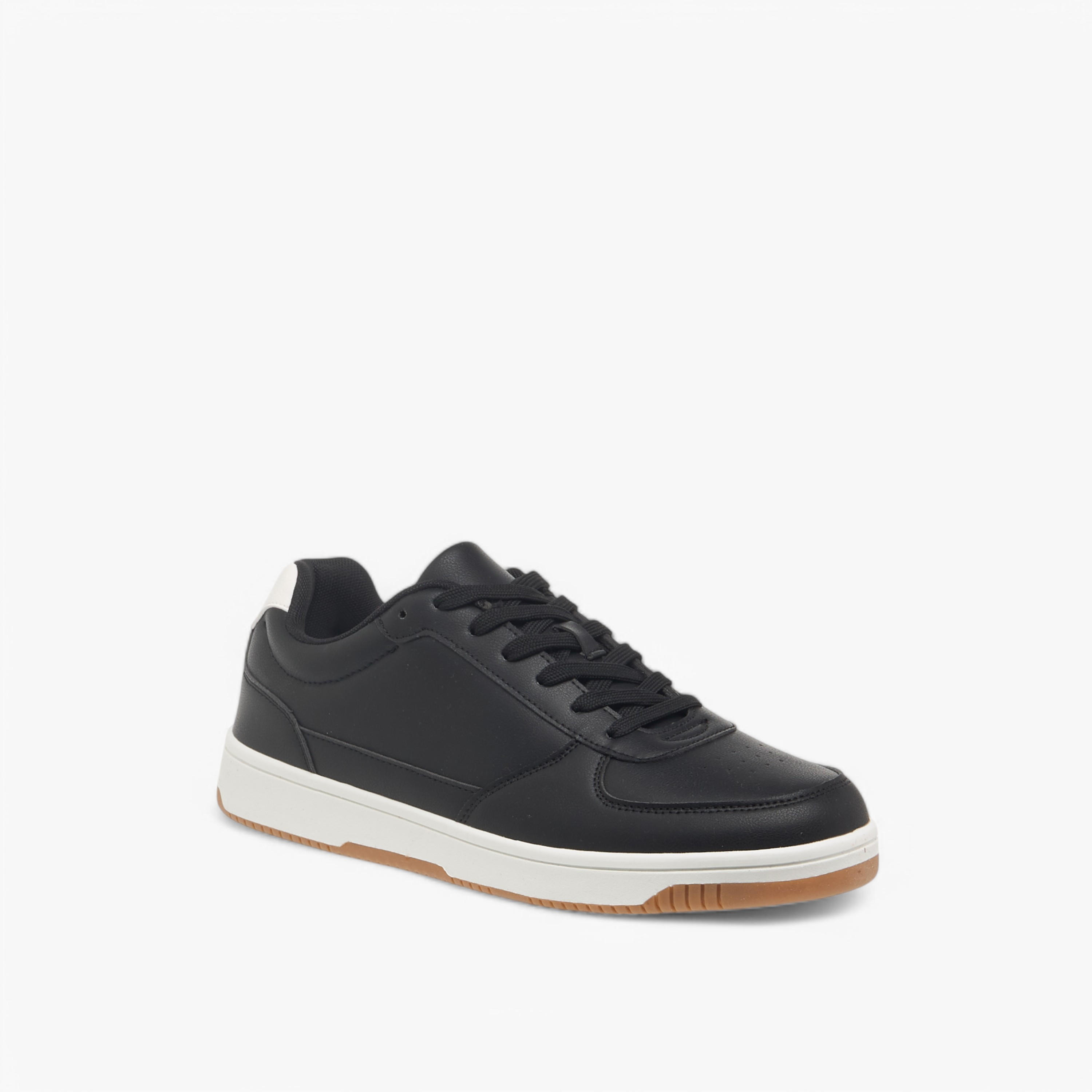 LBL by Shoexpress Panelled Sneakers with Lace-Up Closure-men-shoes-sneakers-image-2