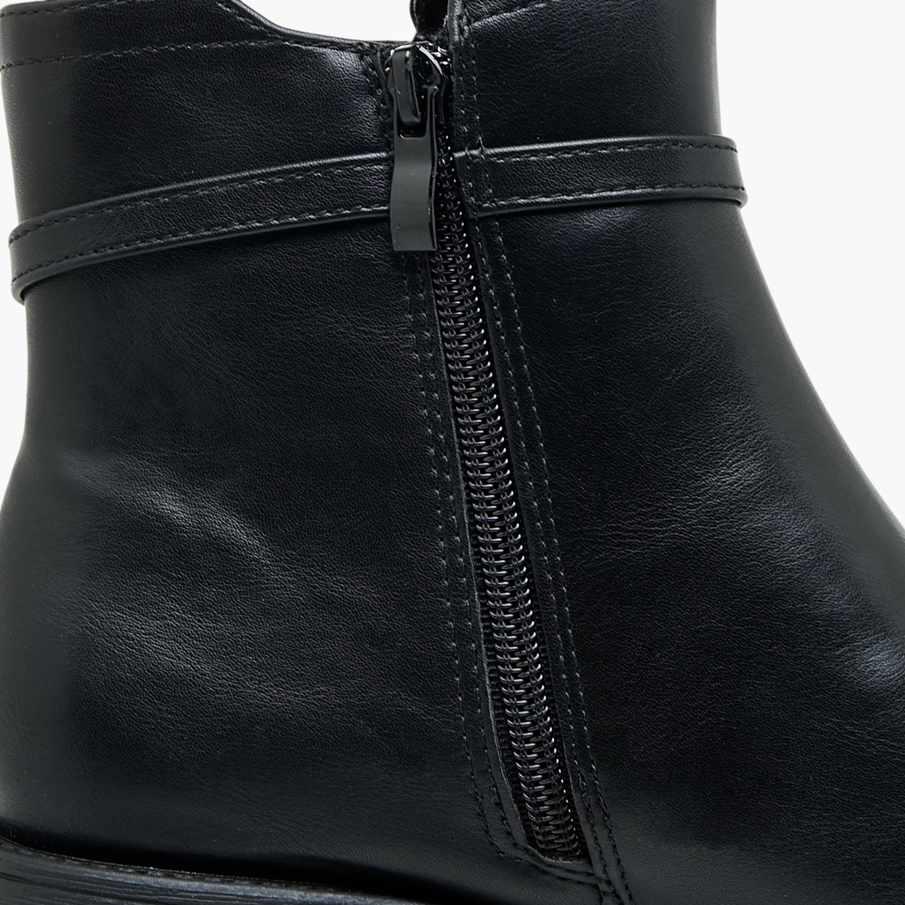 Flora Bella Women's Zip Closure  Ankle Boots-women-shoes-boots-image-6