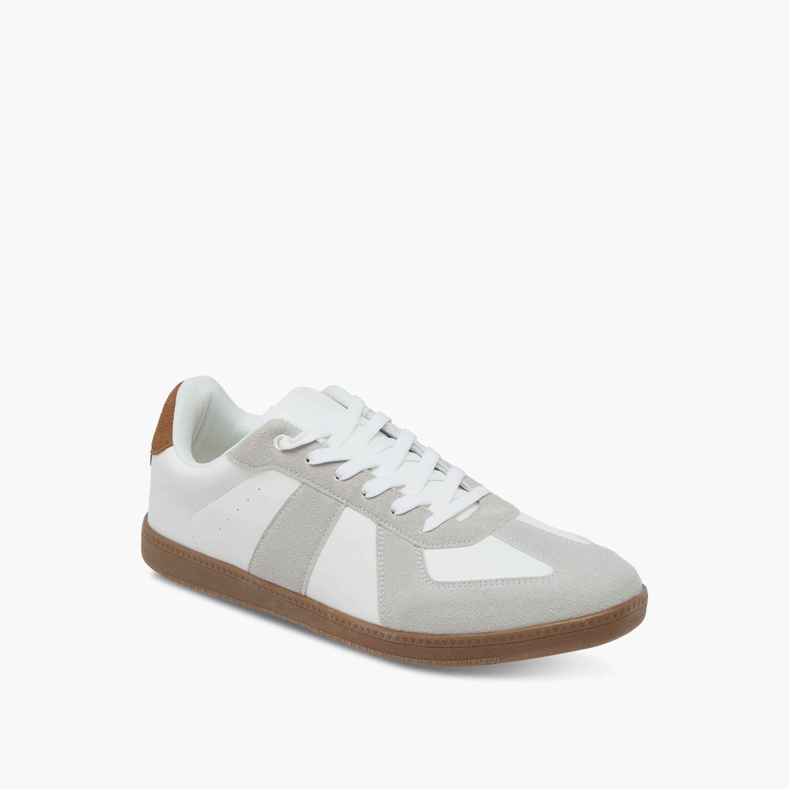 LBL by Shoexpress Men's Panelled Sneakers with Lace-Up Closure-men-shoes-sneakers-image-2