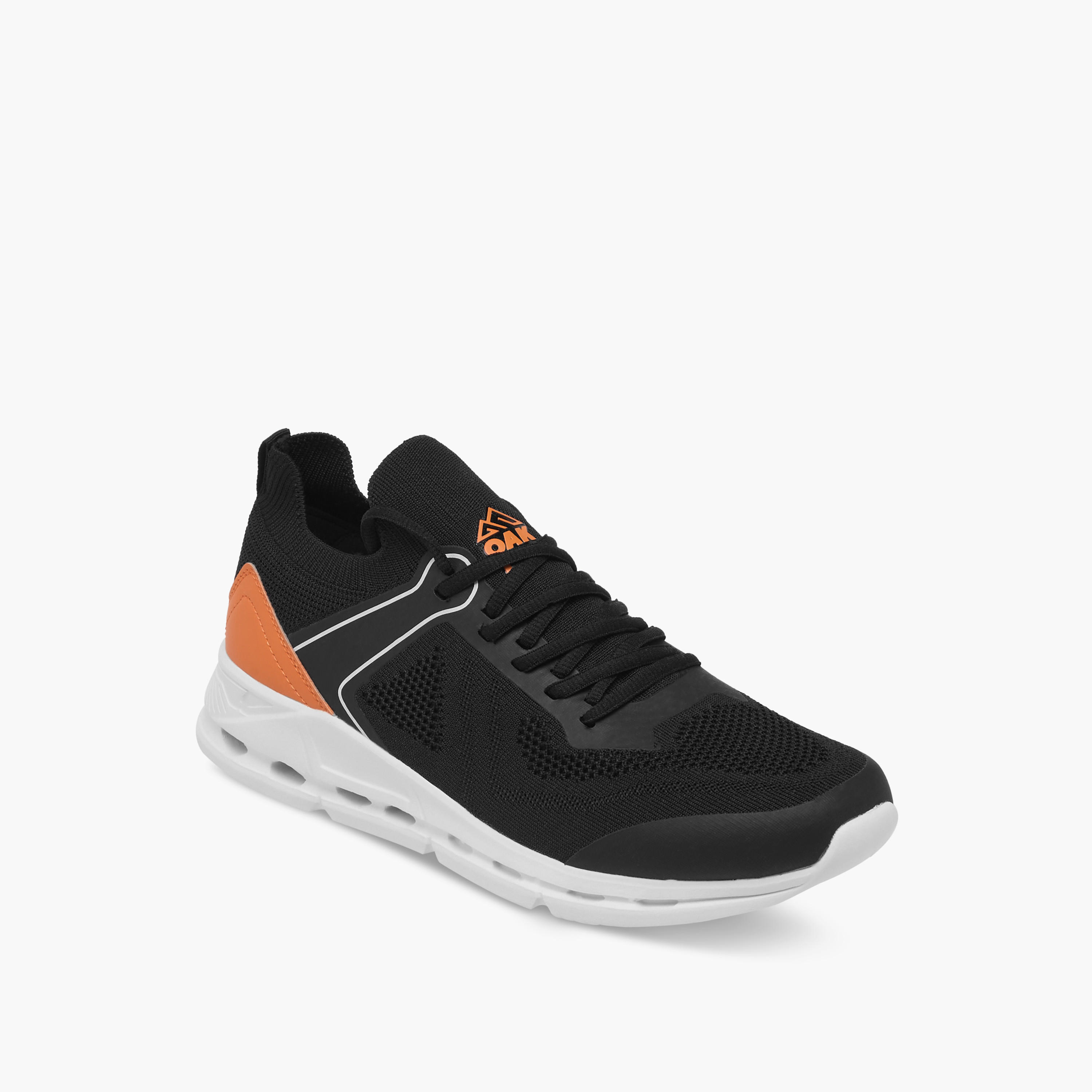 Oaklan by Shoexpress Mesh Detail Sports Shoes with Lace-Up Closure-sports-men-shoes-image-2