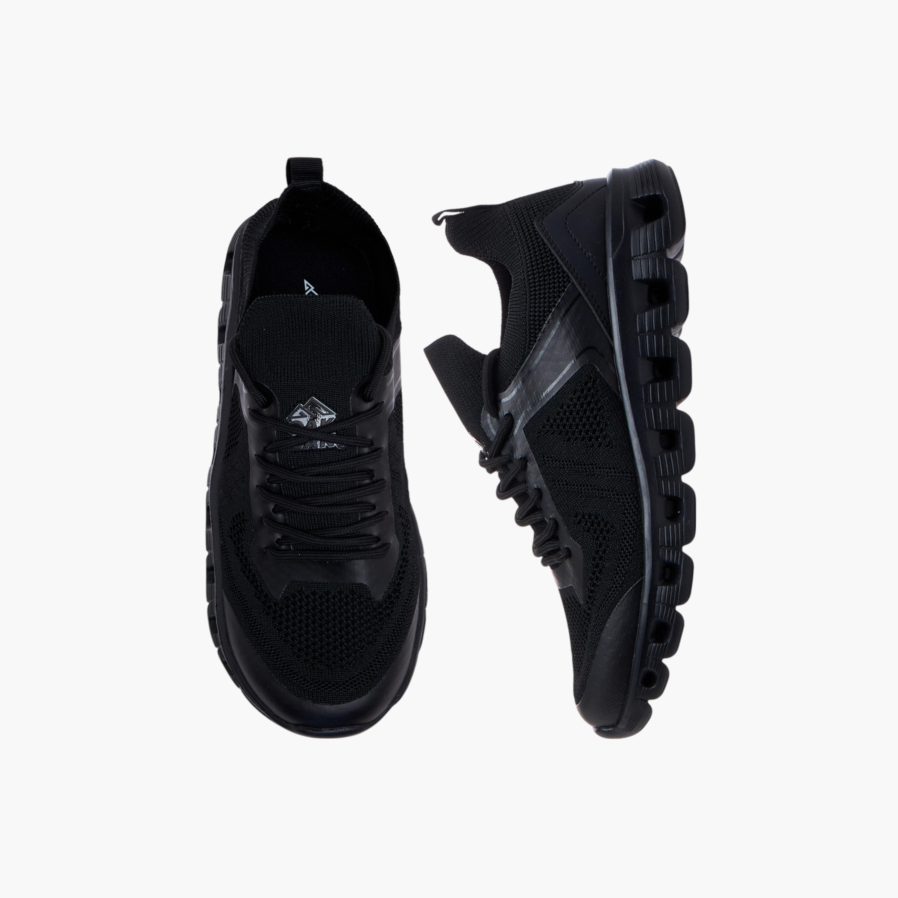 Oaklan by Shoexpress Panelled Lace-Up Sports Shoes-women-shoes-sneakers-image-1