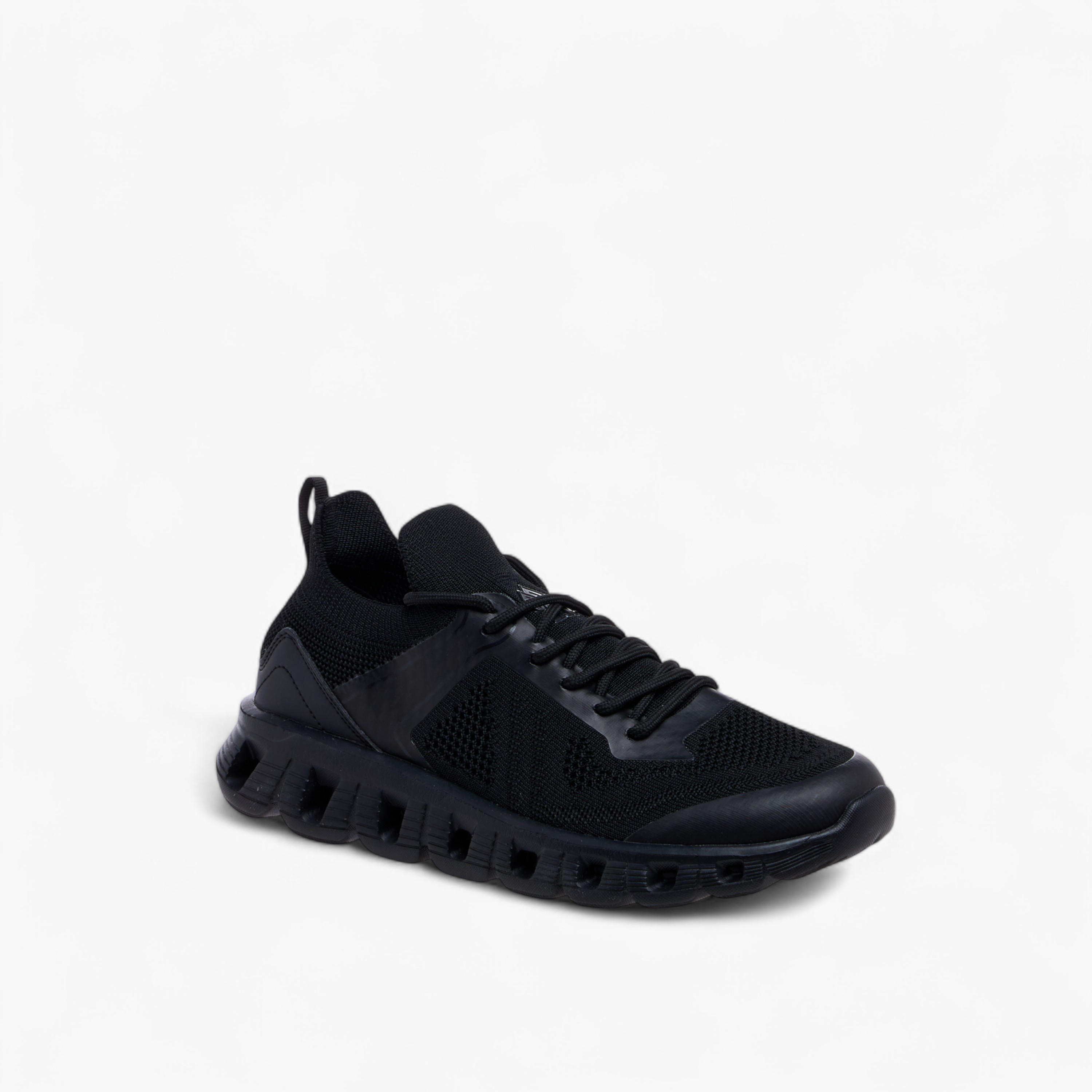 Oaklan by Shoexpress Panelled Lace-Up Sports Shoes-women-shoes-sneakers-image-2