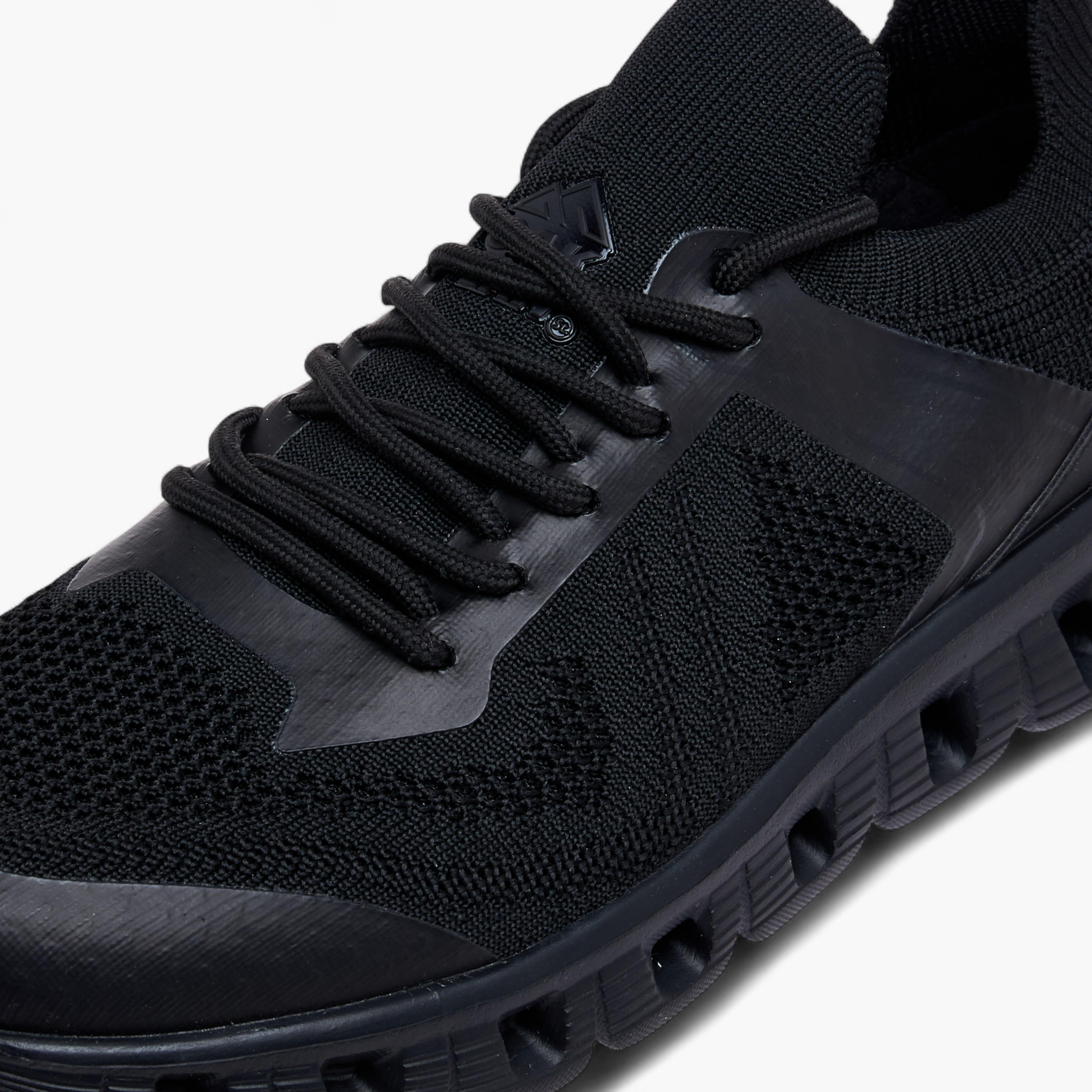 Oaklan by Shoexpress Panelled Lace-Up Sports Shoes-women-shoes-sneakers-image-4