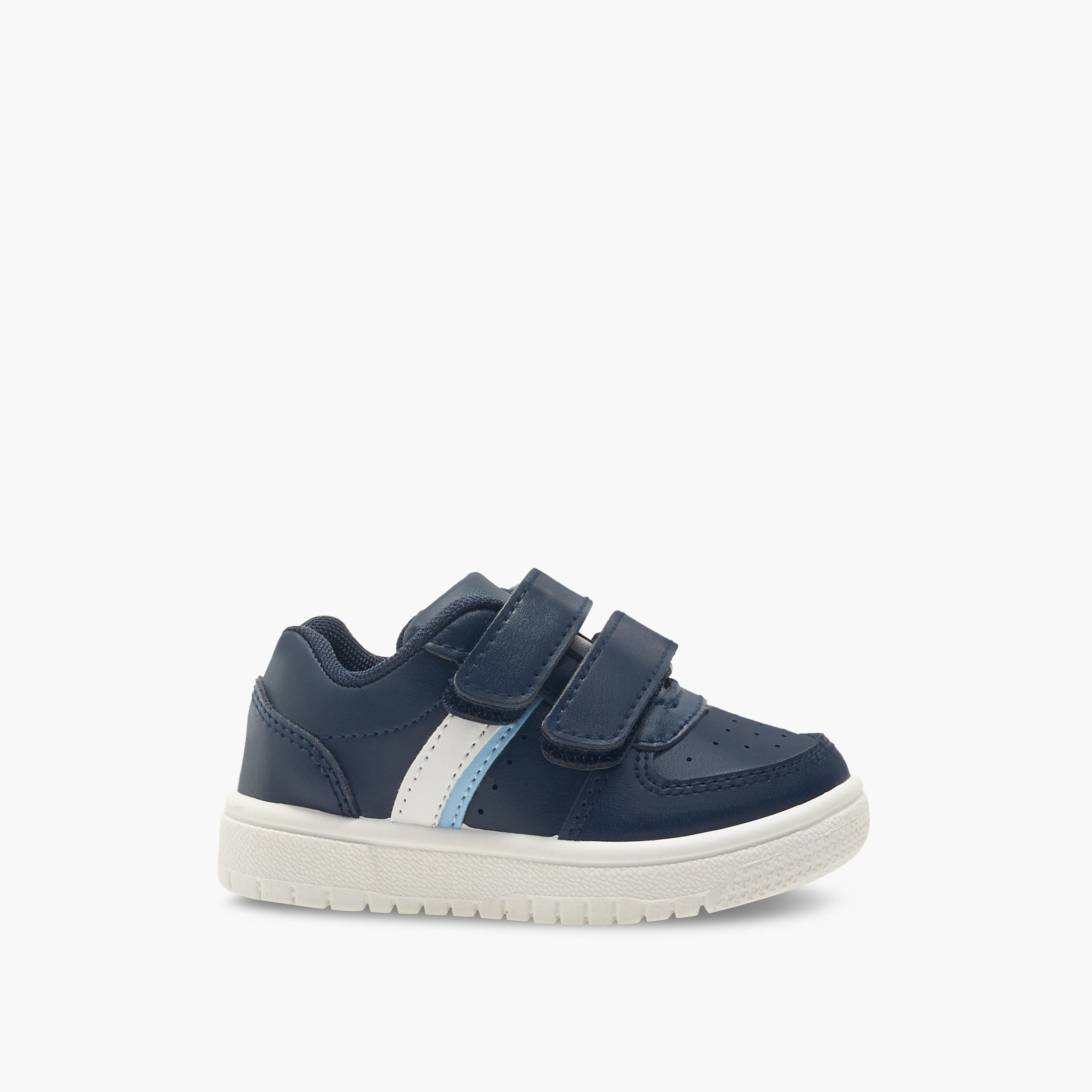 Lbl By Shoexpress Panelled Sneakers with Hook and Loop Closure-baby-boys-shoes-closedshoes-image-3