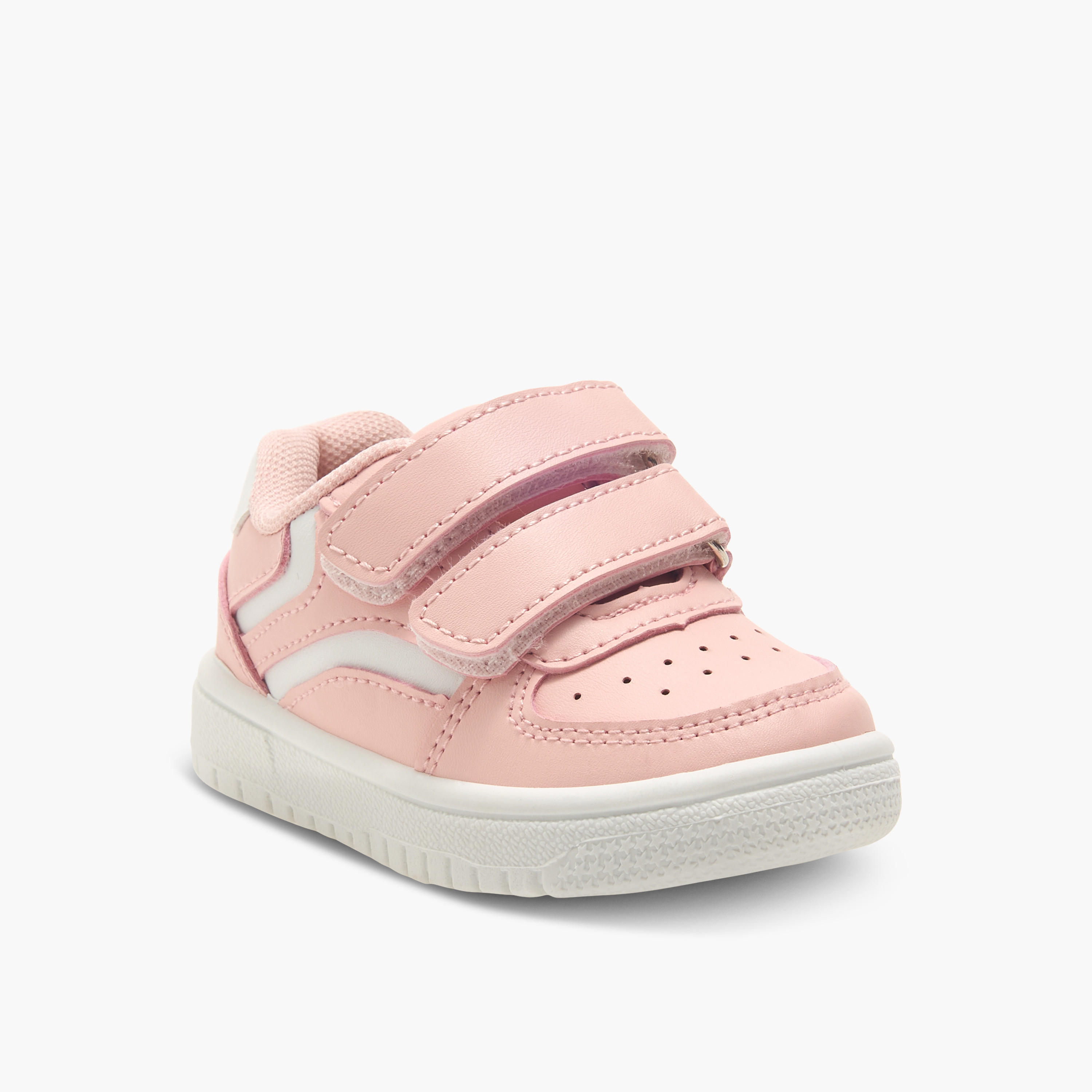 حذاء سنيكرز بشريط إغلاق لاصق وألواح من فلورا بيلا-girls-shoes-sneakers-image-2