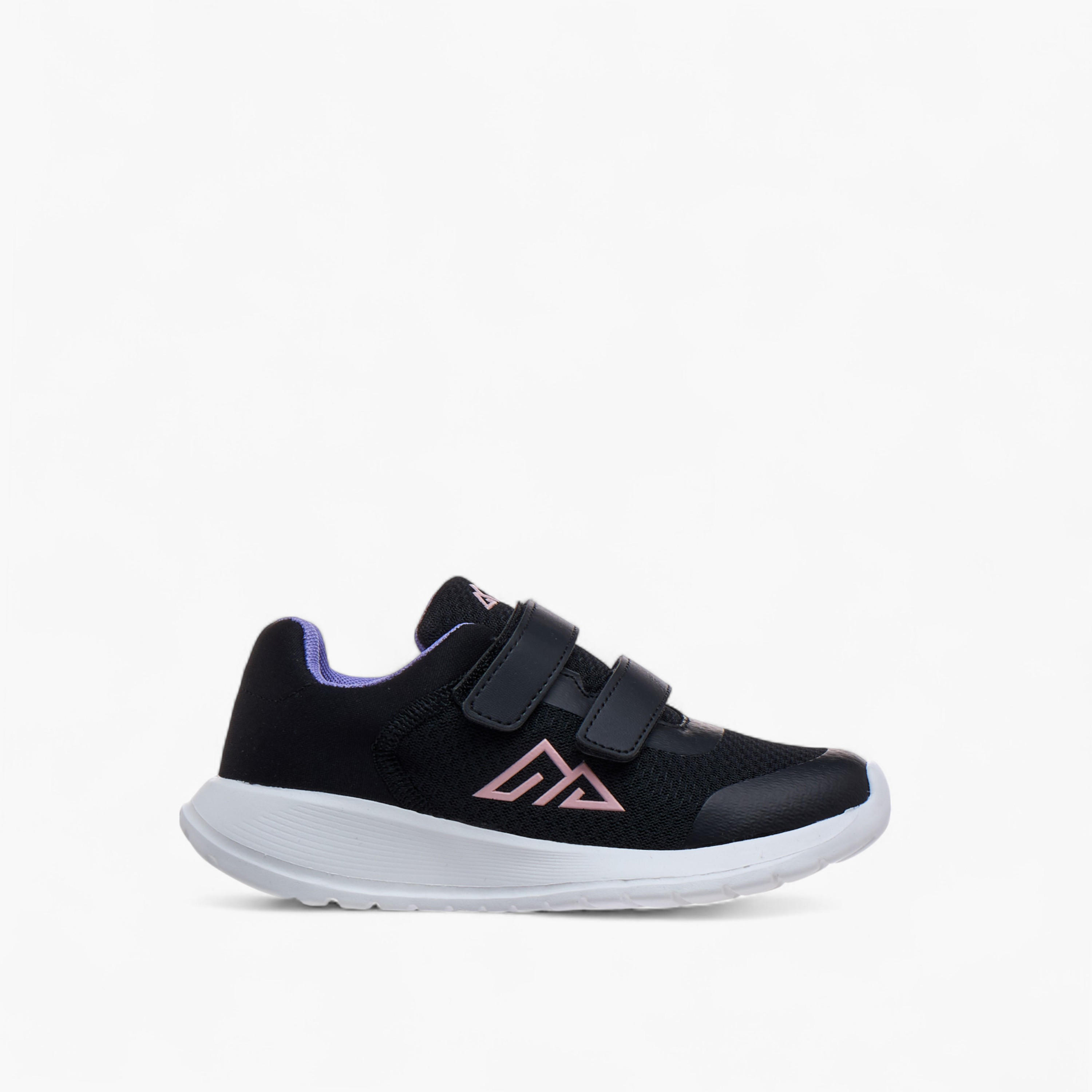 Oaklan by Shoexpress Logo Print Sports Shoes with Hook and Loop Closure-girls-shoes-sports-image-3