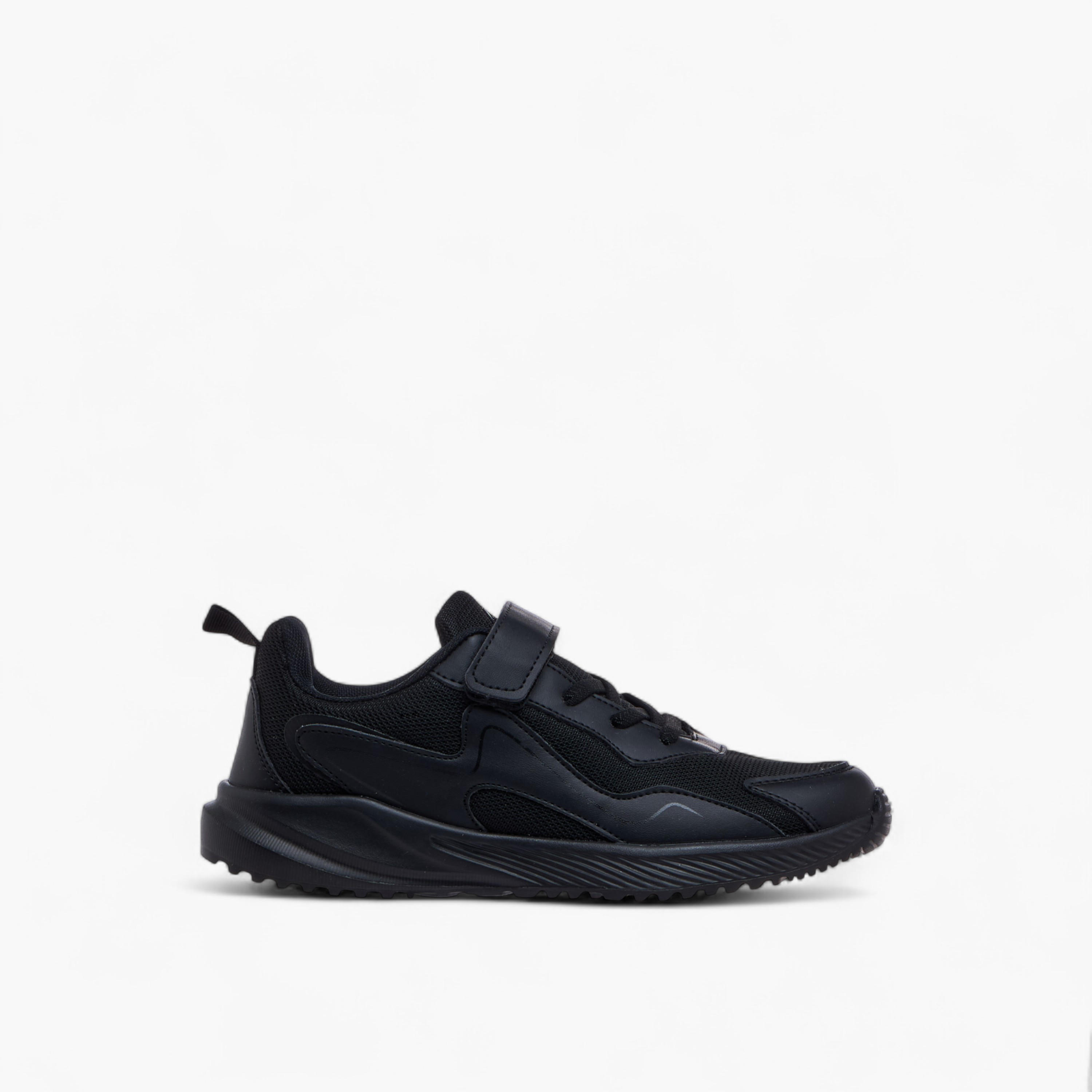 Oaklan by Shoexpress Panelled Sports Shoes with Hook and Loop Closure-girls-shoes-sneakers-image-3
