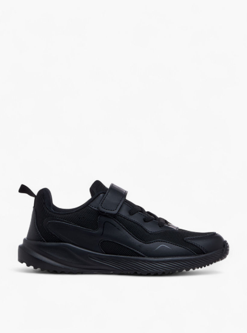Oaklan by Shoexpress Panelled Sports Shoes with Hook and Loop Closure-girls-shoes-sneakers-image-3