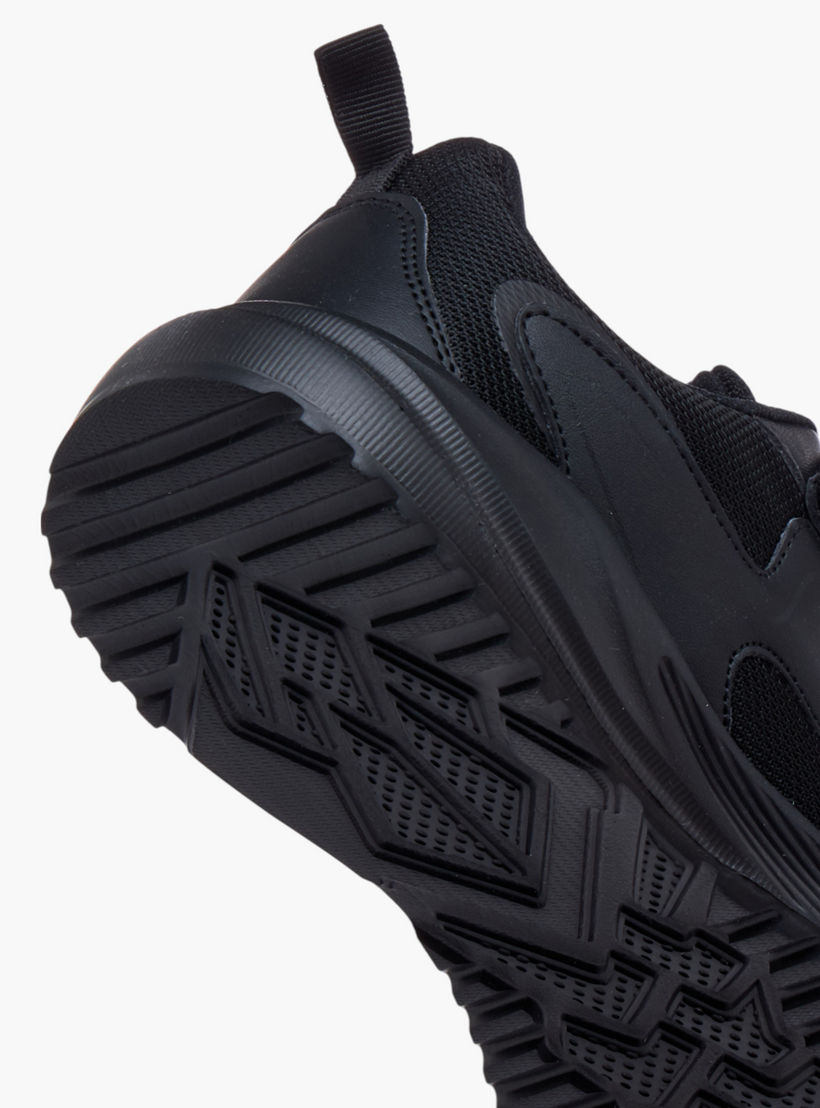 Oaklan by Shoexpress Panelled Sports Shoes with Hook and Loop Closure-girls-shoes-sneakers-image-5
