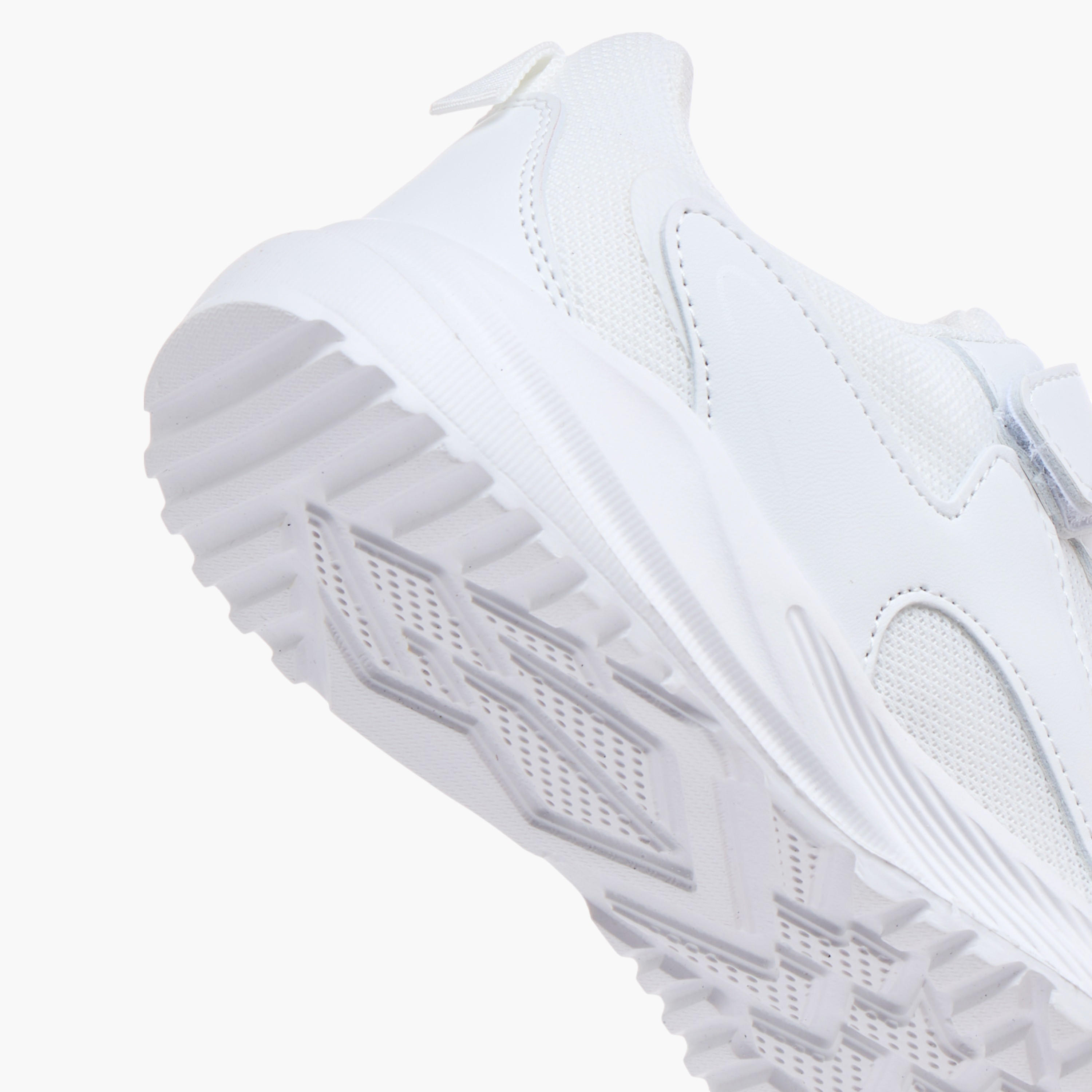 Oaklan by Shoexpress Panelled Sports Shoes with Hook and Loop Closure-girls-shoes-sports-image-5