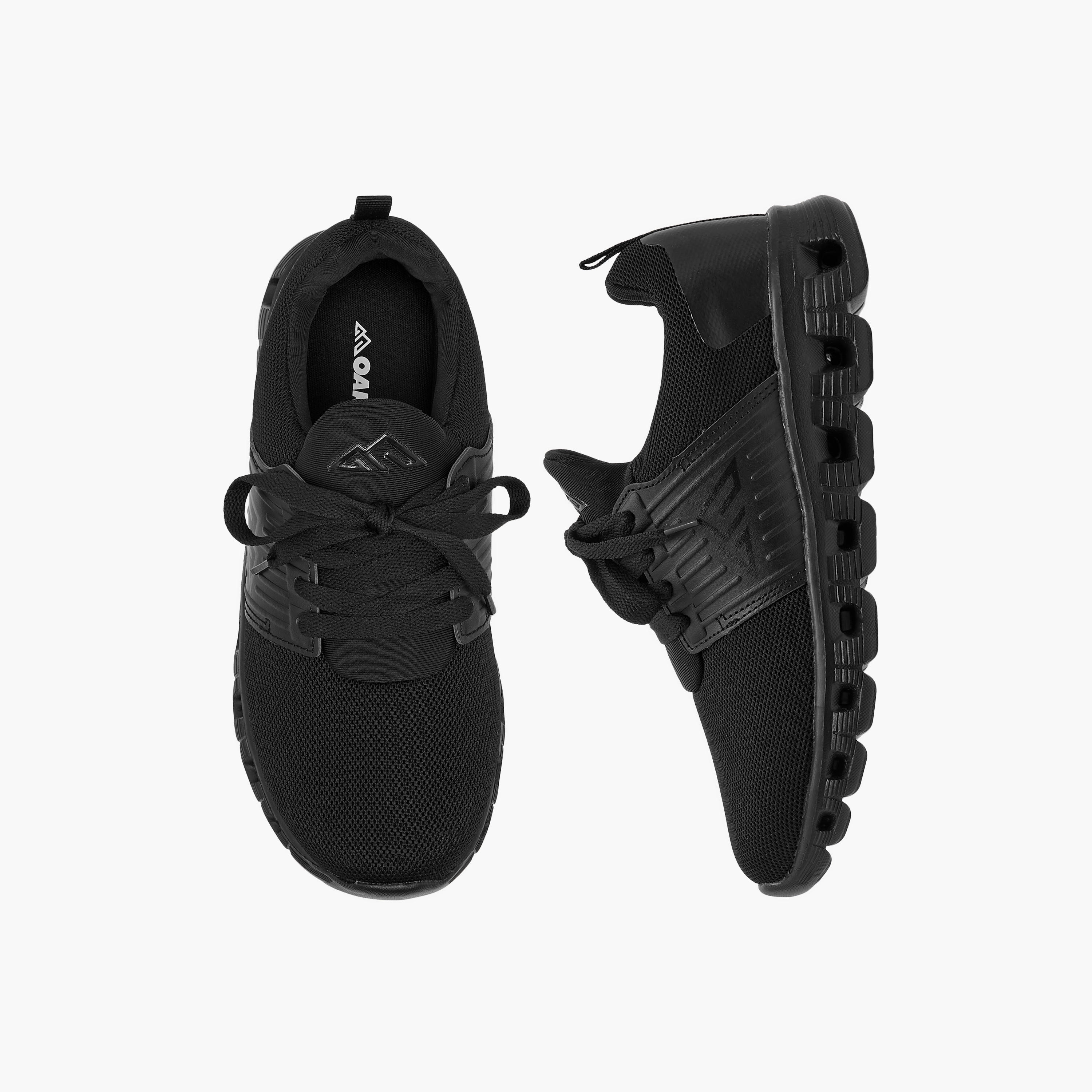 Oaklan by Shoexpress Logo Detail Sports Shoes with Lace-Up Closure-boys-shoes-sneakers-image-1