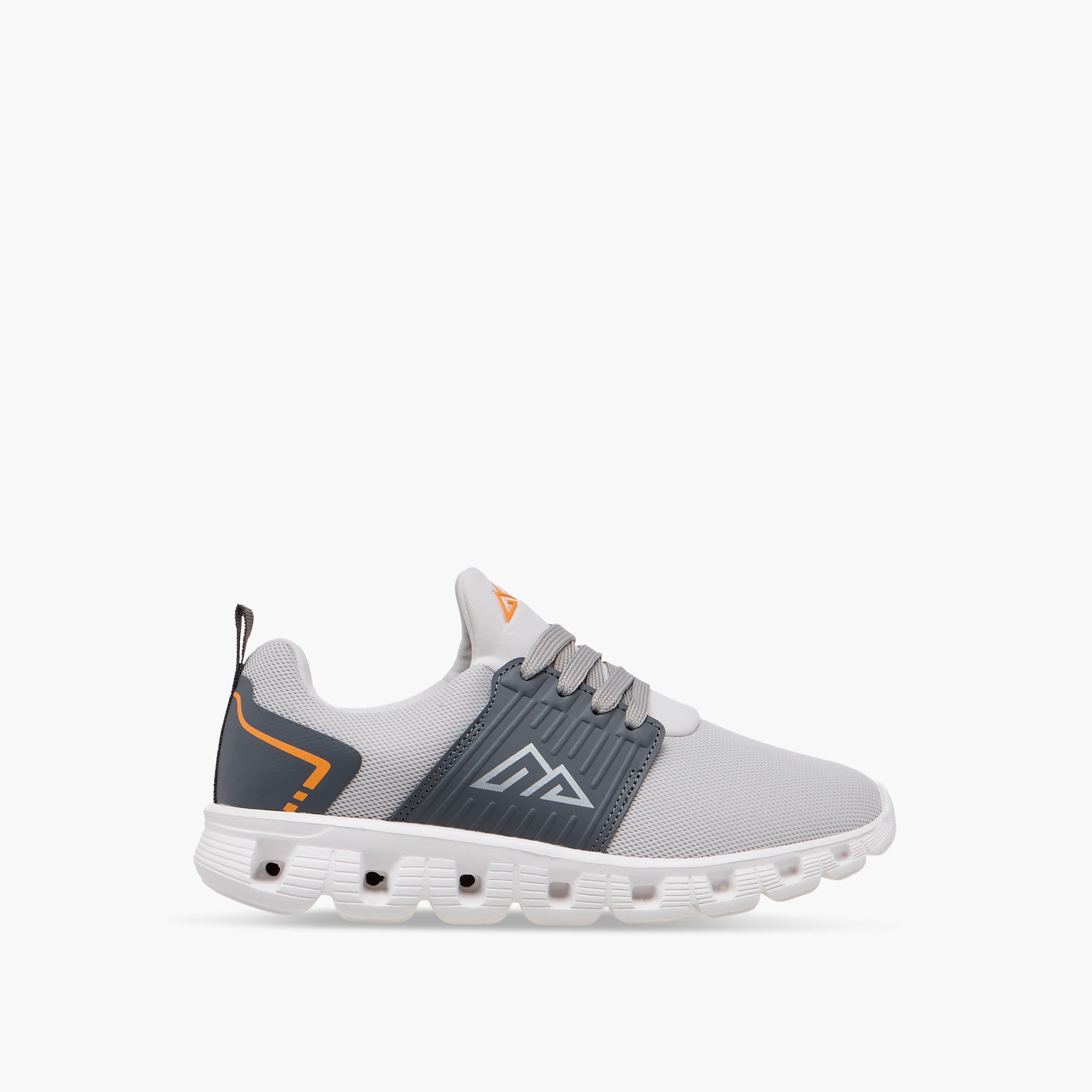 Oaklan by Shoexpress Logo Detail Sports Shoes with Lace-Up Closure-boys-shoes-sneakers-image-3
