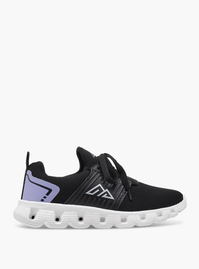 Oaklan by Shoexpress Logo Detail Sports Shoes with Lace-Up Closure-girls-shoes-sports-image-3