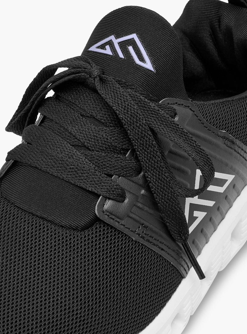 Oaklan by Shoexpress Logo Detail Sports Shoes with Lace-Up Closure-girls-shoes-sports-image-4