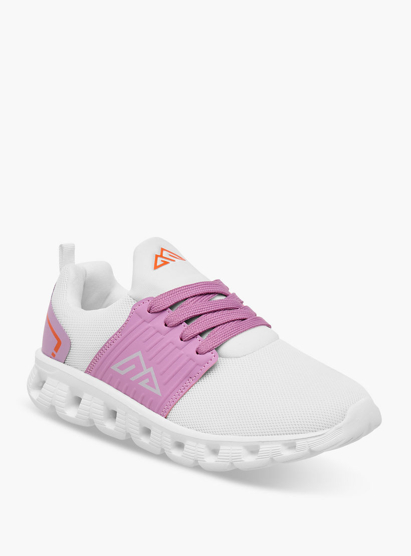 Oaklan by Shoexpress Logo Detail Sports Shoes with Lace-Up Closure-girls-shoes-sports-image-2