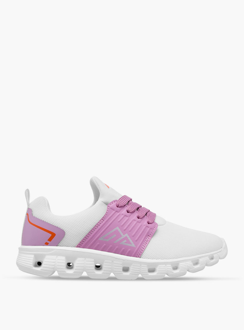 Oaklan by Shoexpress Logo Detail Sports Shoes with Lace-Up Closure-girls-shoes-sports-image-3