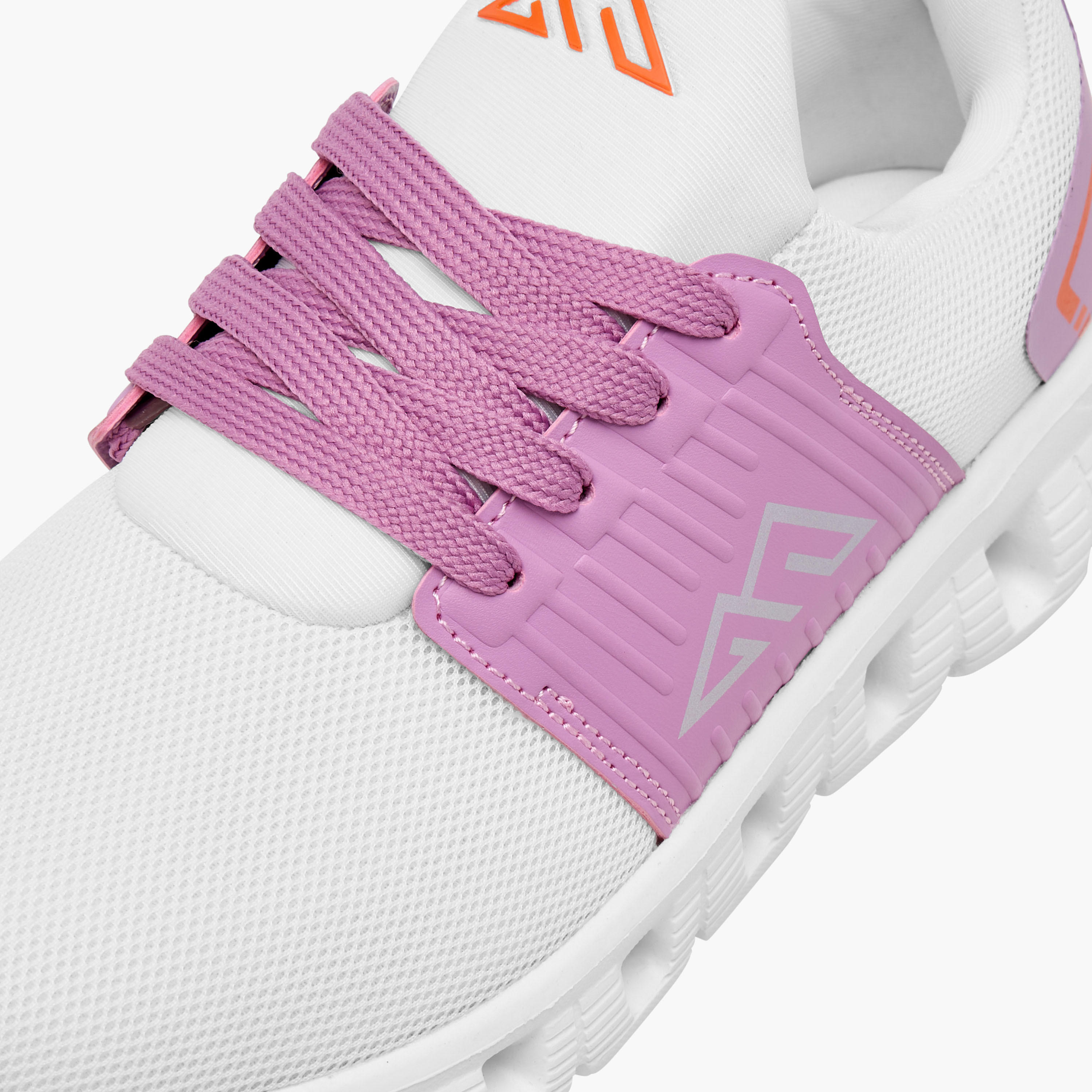 Oaklan by Shoexpress Logo Detail Sports Shoes with Lace-Up Closure-girls-shoes-sports-image-4