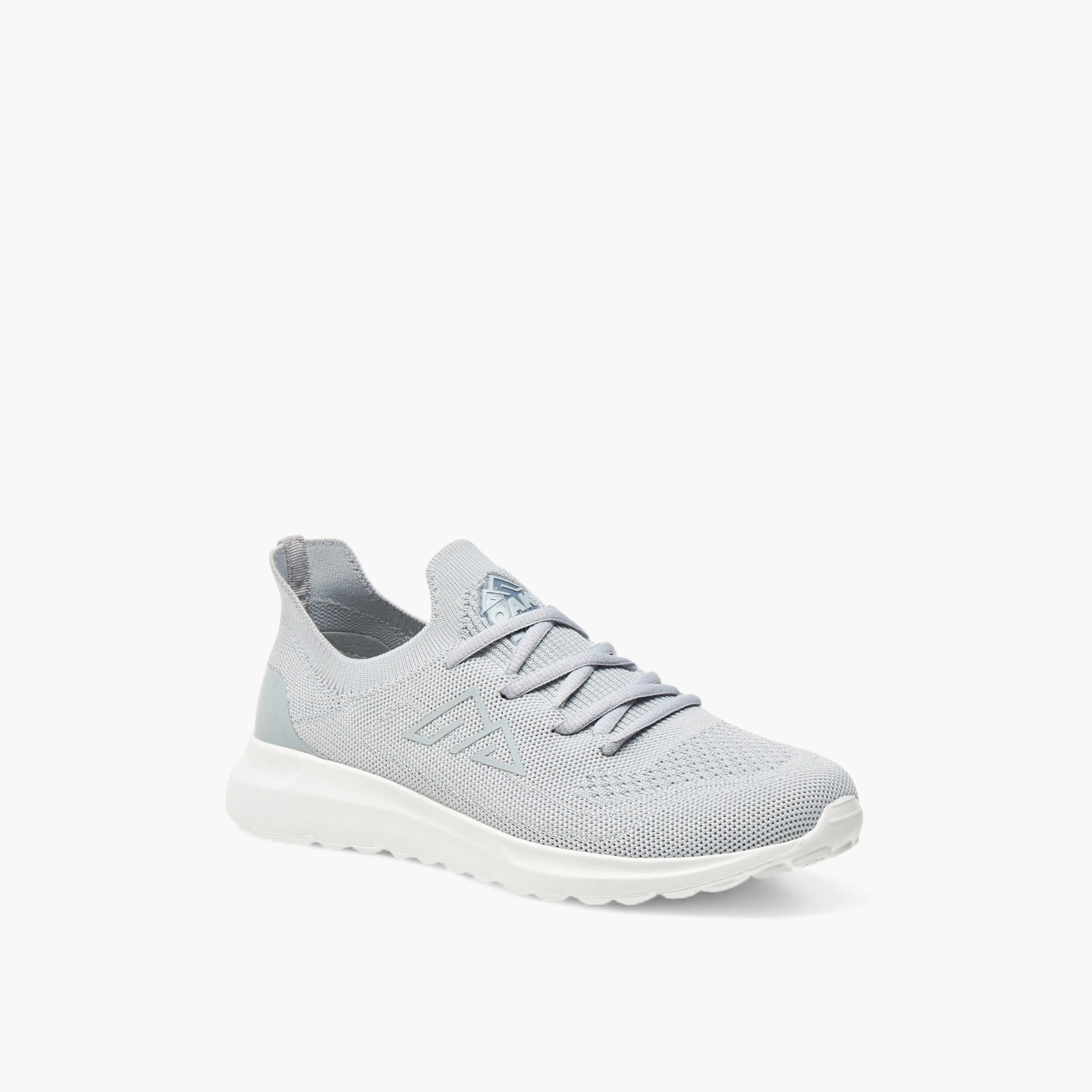 Oaklan by Shoexpress Logo Detail Sports Shoes with Lace-Up Closure-women-shoes-sneakers-image-2