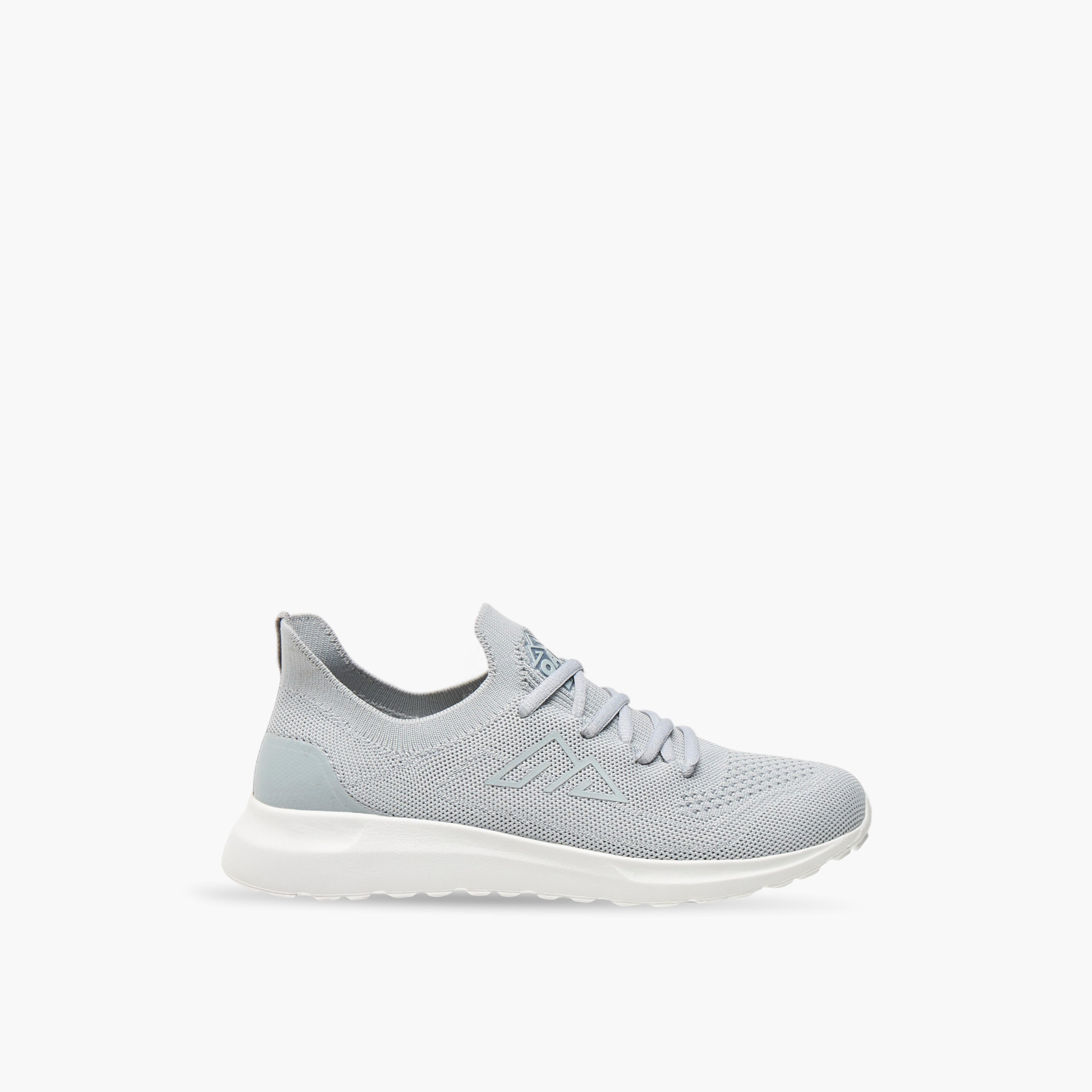 Oaklan by Shoexpress Logo Detail Sports Shoes with Lace-Up Closure-women-shoes-sneakers-image-3
