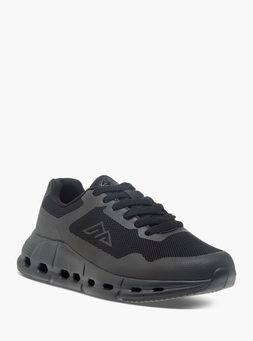 Oaklan by Shoexpress Panelled Sports Shoes with Lace-Up Closure-women-shoes-sneakers-image-2