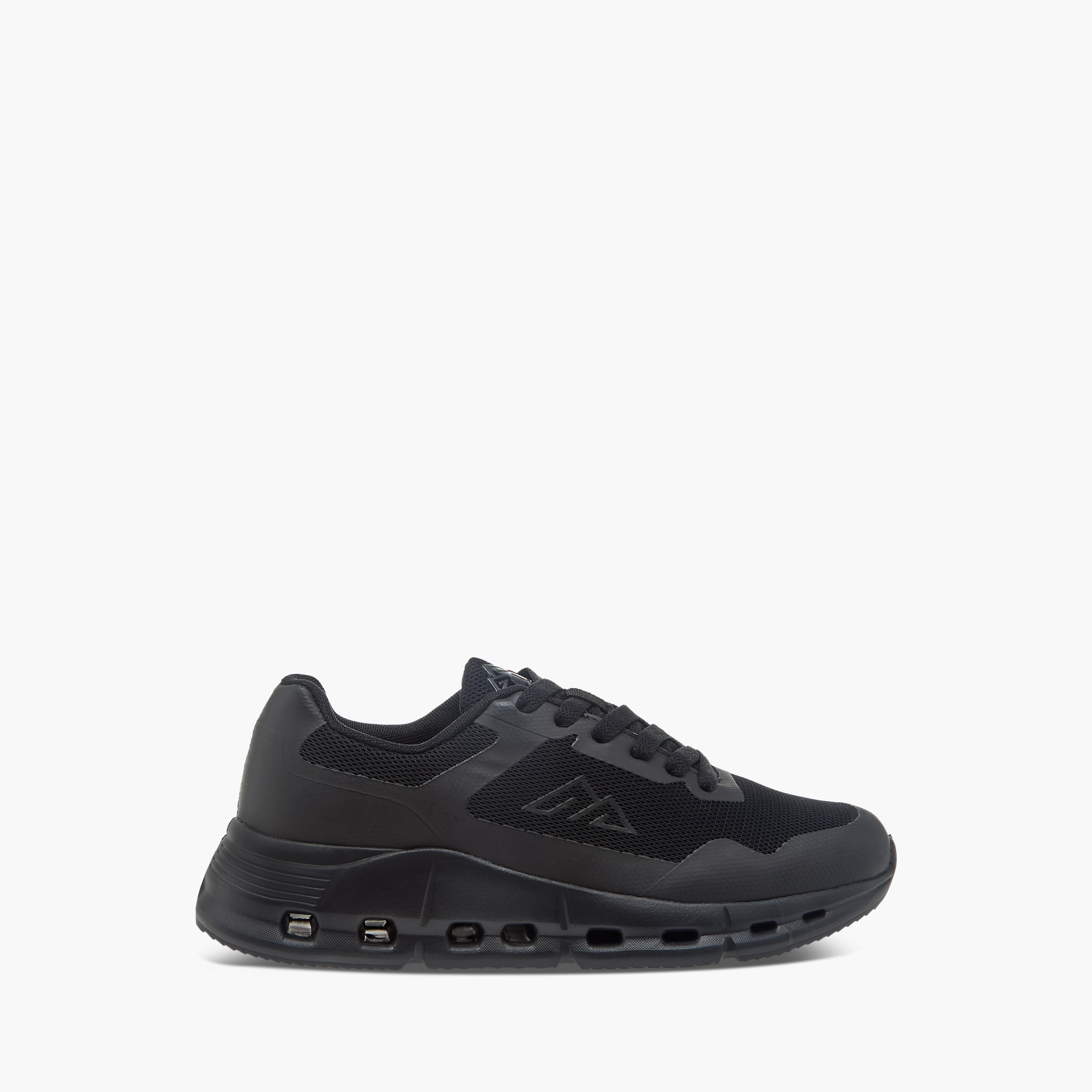 Oaklan by Shoexpress Panelled Sports Shoes with Lace-Up Closure-women-shoes-sneakers-image-3