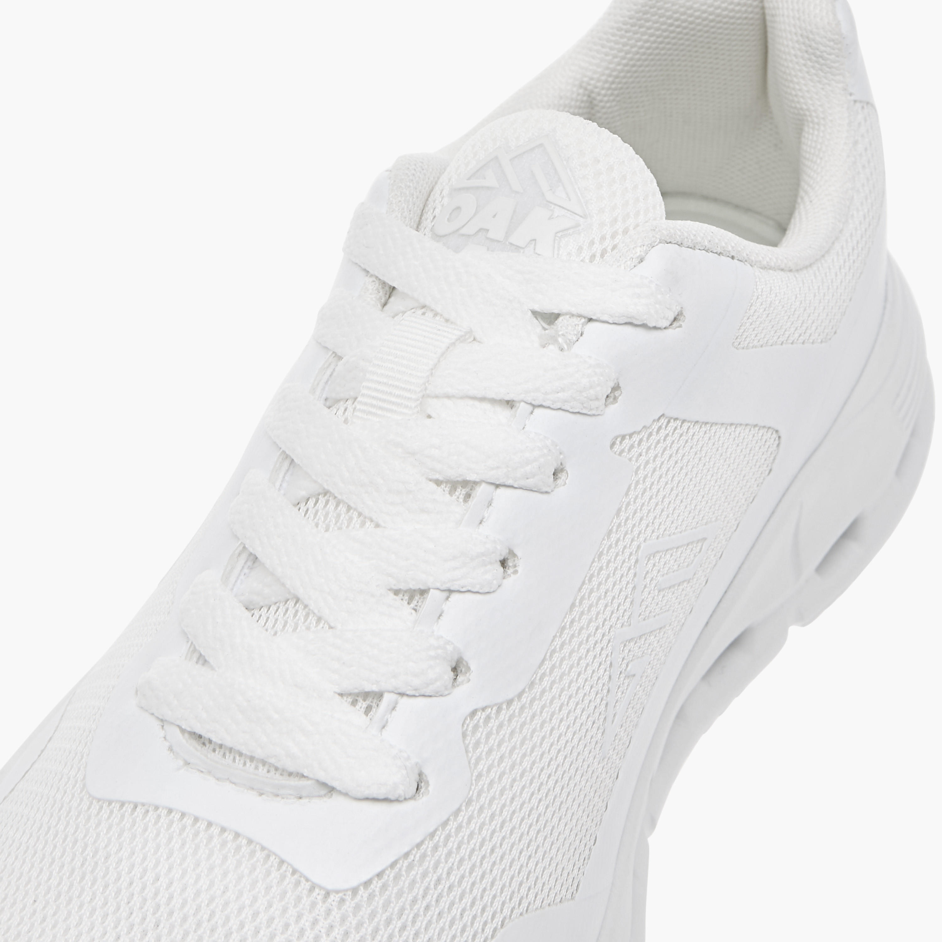 Oaklan by Shoexpress Panelled Sports Shoes with Lace-Up Closure-women-shoes-sneakers-image-4