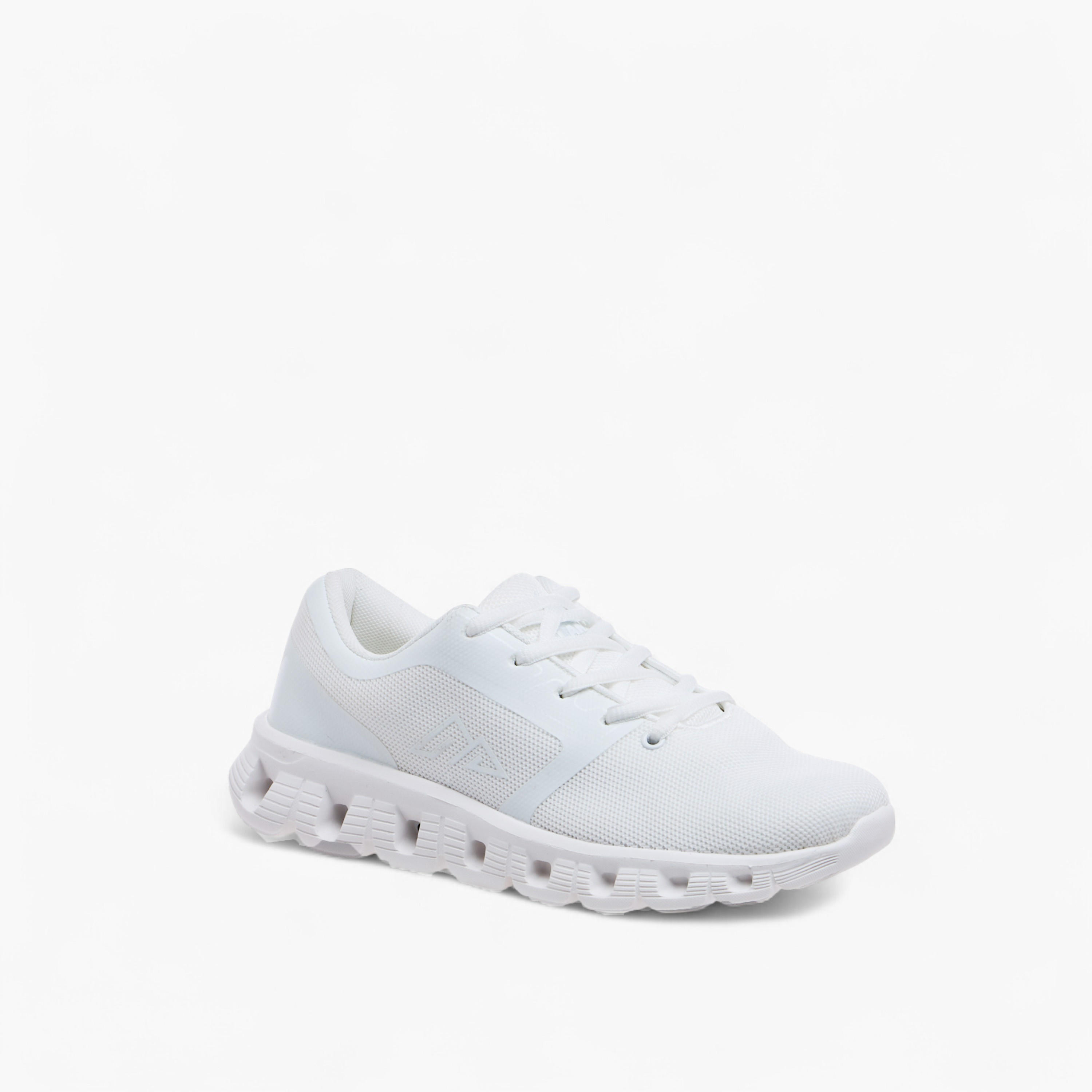 Oaklan by Shoexpress Textured Lace-Up Sports Shoes-women-shoes-sneakers-image-2