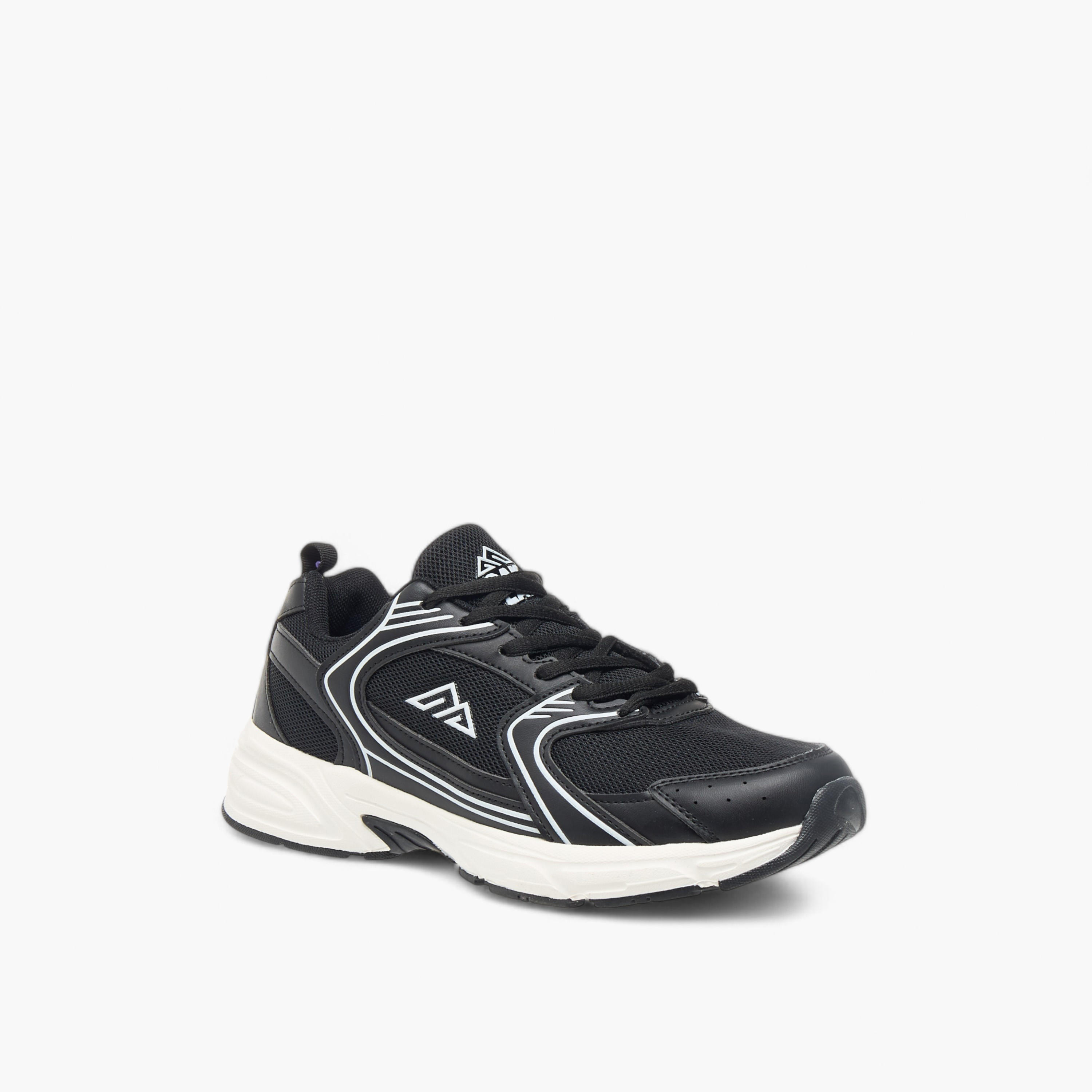 Oaklan by Shoexpress Logo Detail Lace-Up Sports Shoes-women-shoes-sneakers-image-2