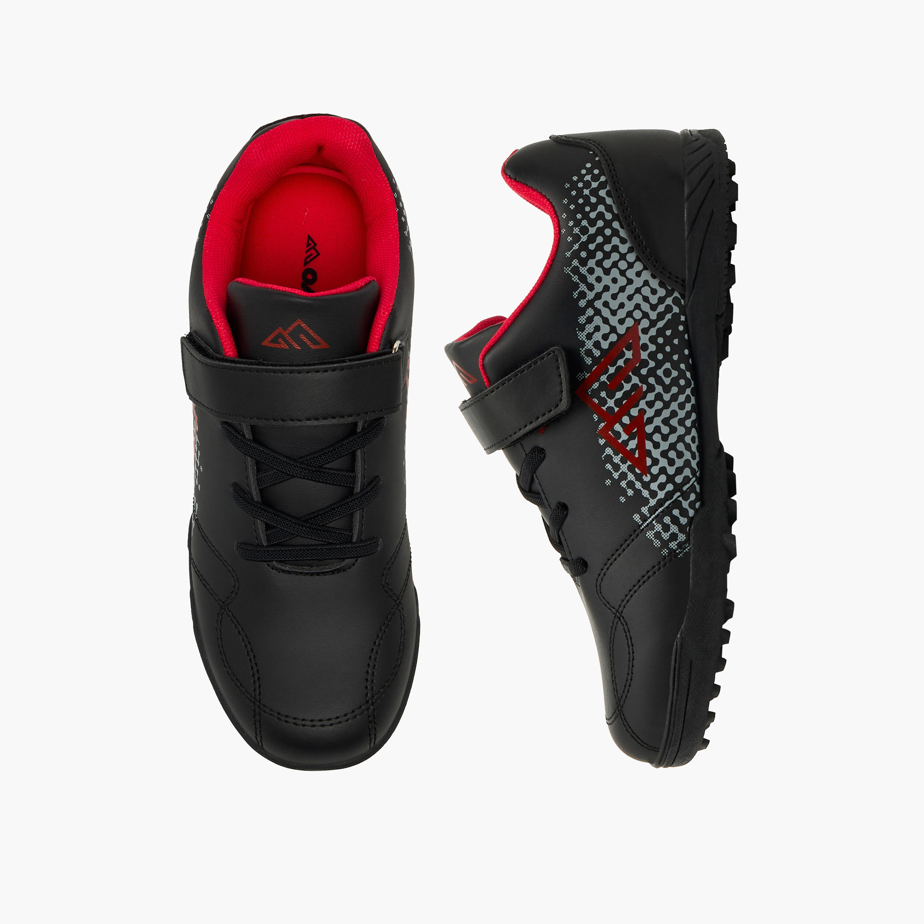 Oaklan by Shoexpress Boys Hook & Loop Football Turf Shoes-sports-gear-football-shoes-turf-image-1