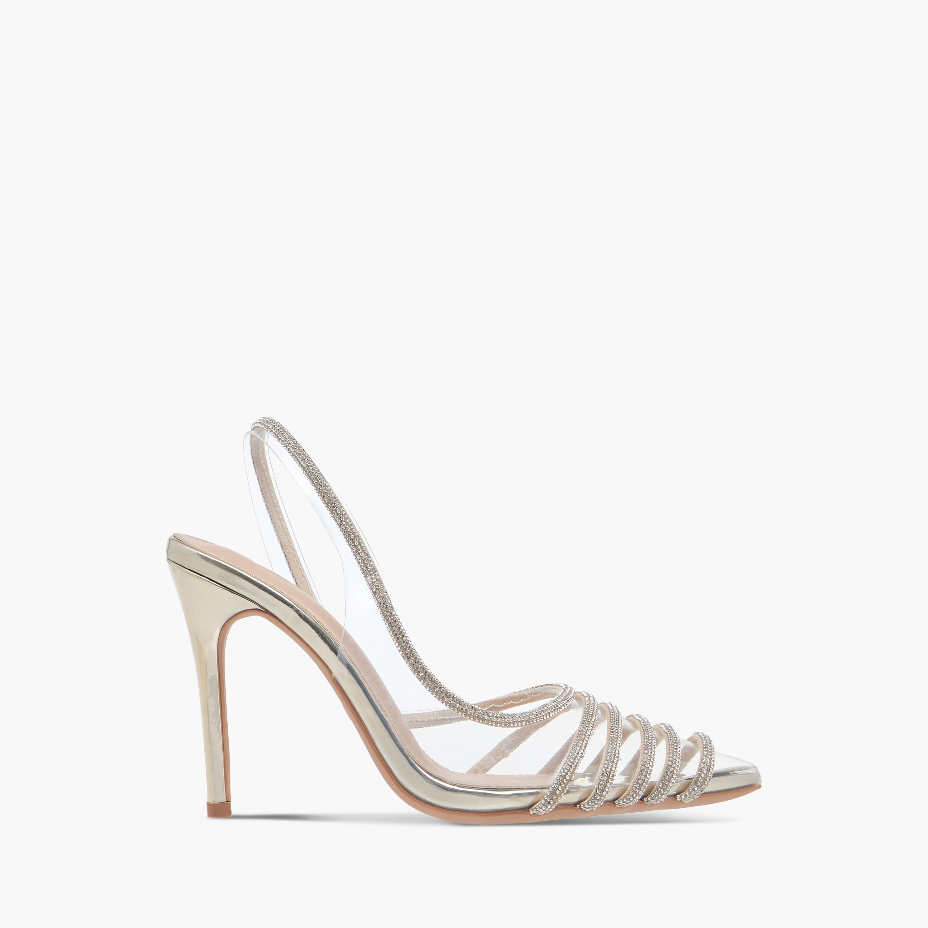 حذاء مزيّن بكعب ستيليتو وحزام خلفي ومقدمة مدببة من فلورا بيلا-women-shoes-heels-image-3