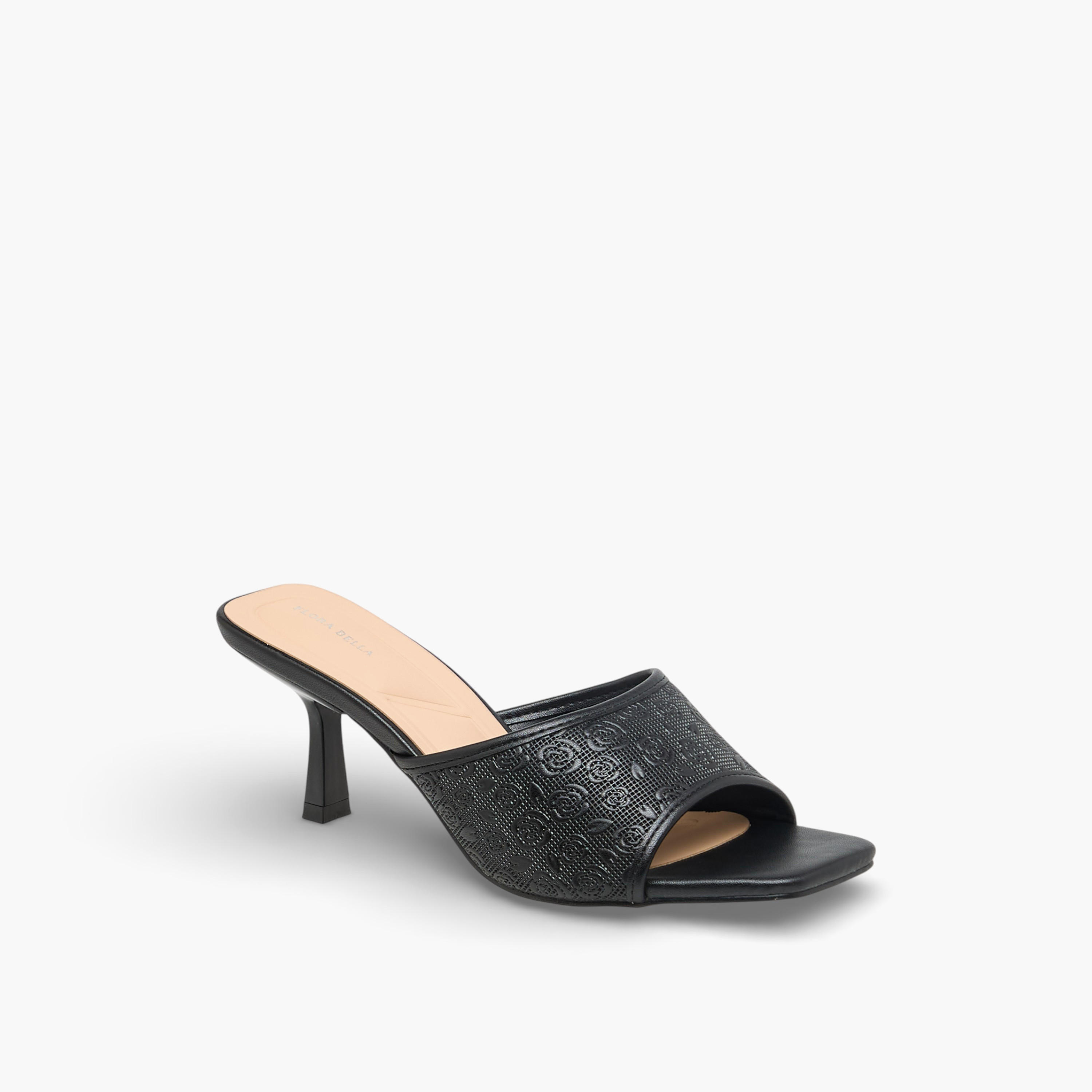 Flora Bella Women Floral Textured Flared Heel Sandals-women-shoes-sandals-heeled-image-3