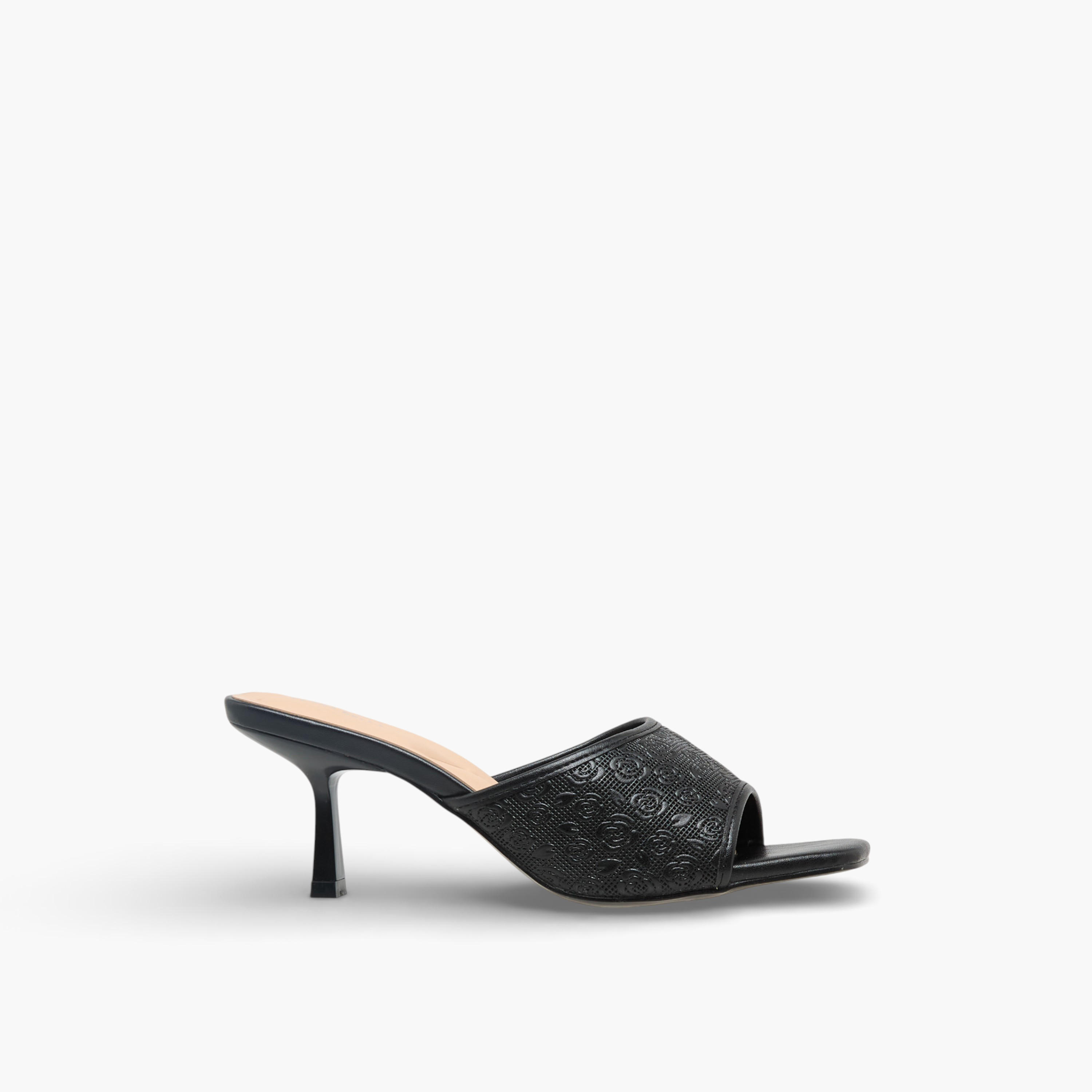 Flora Bella Women Floral Textured Flared Heel Sandals-women-shoes-sandals-heeled-image-4