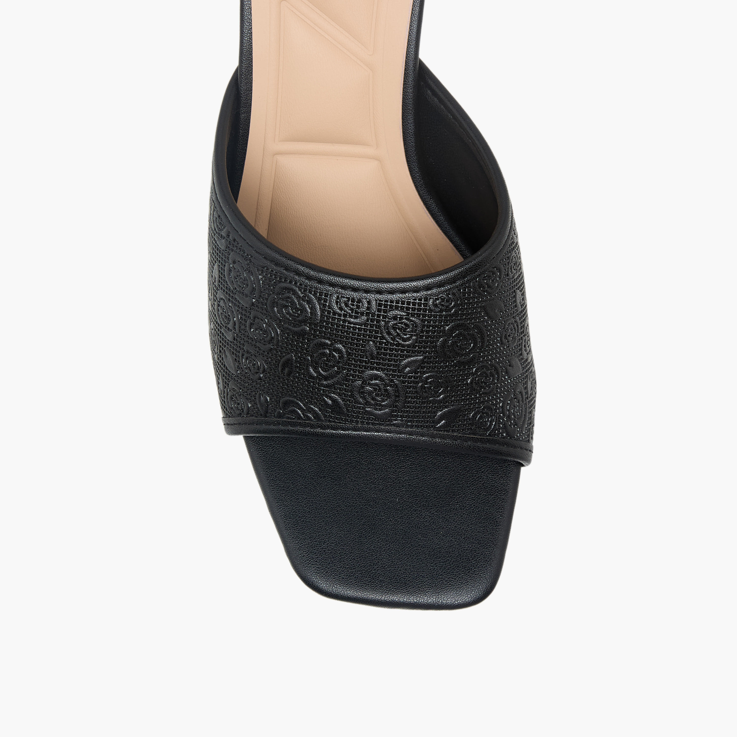 Flora Bella Women Floral Textured Flared Heel Sandals-women-shoes-sandals-heeled-image-5