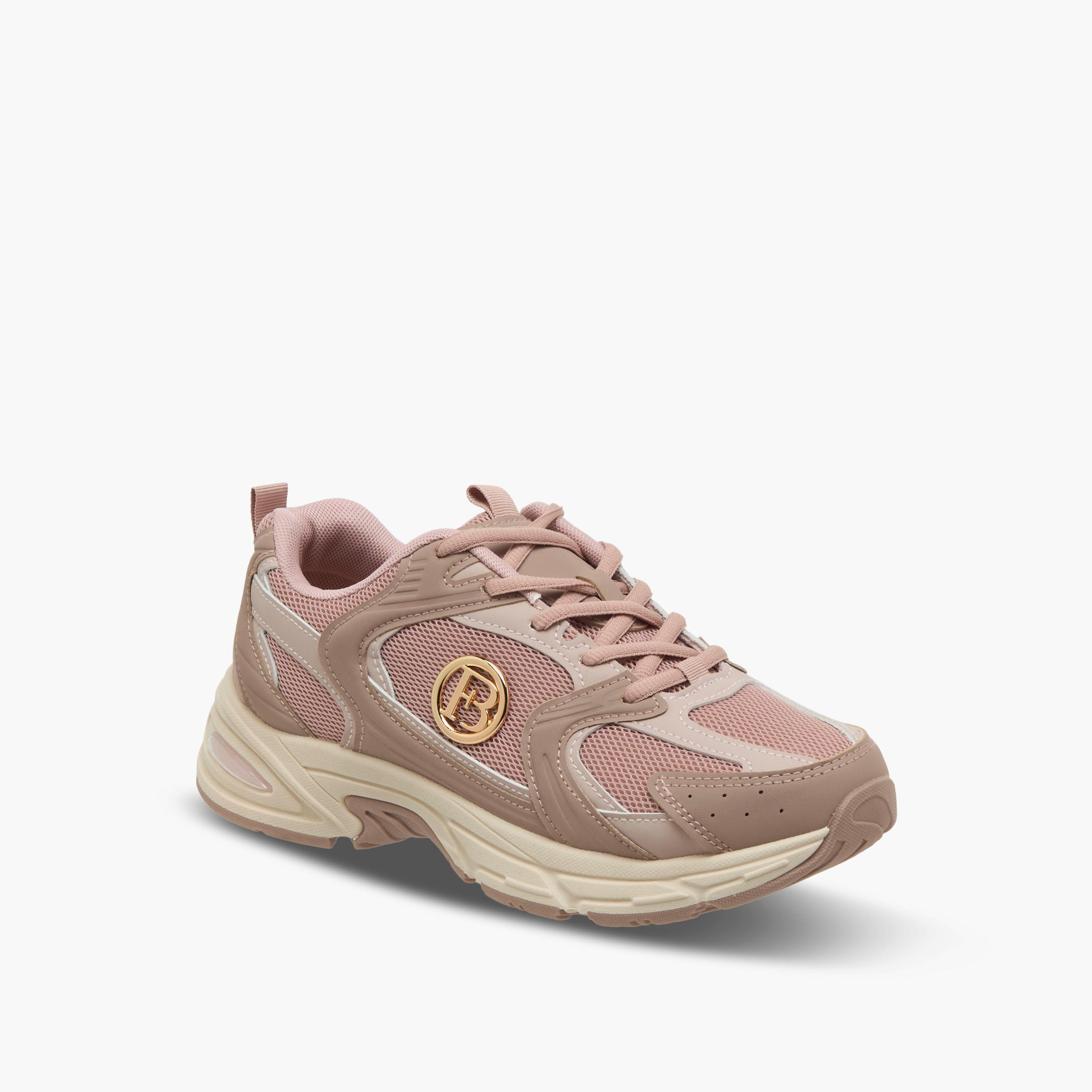Flora Bella Women Panelled Lace-Up Sneakers-women-shoes-sneakers-image-2