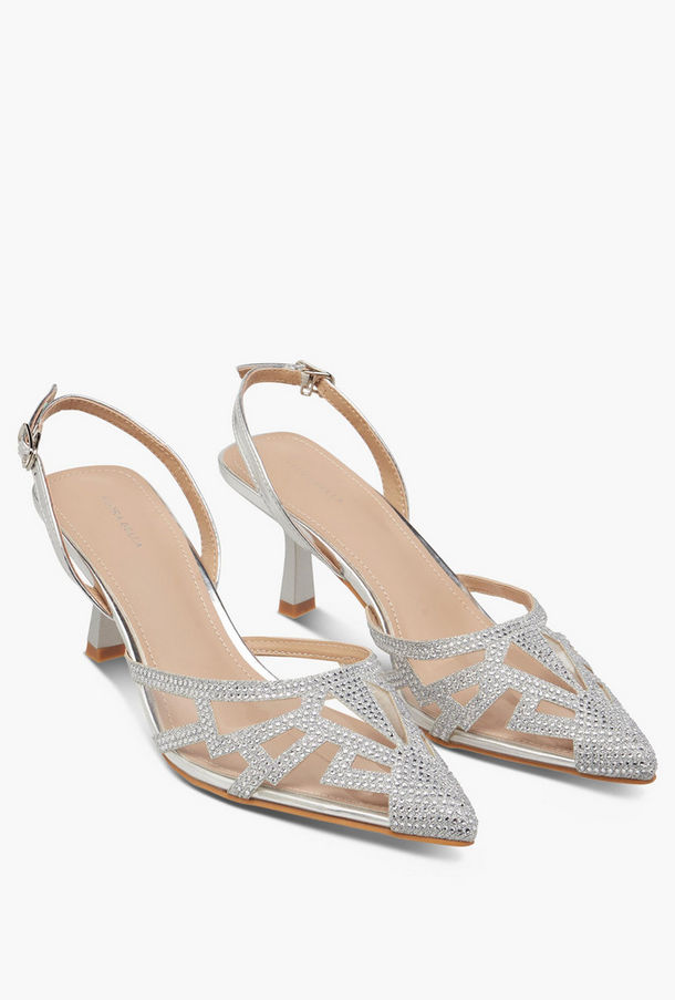 حذاء بكعب واسع ومقدمة مدببة وإبزيم إغلاق من فلورا بيلا-women-shoes-heels-image-1
