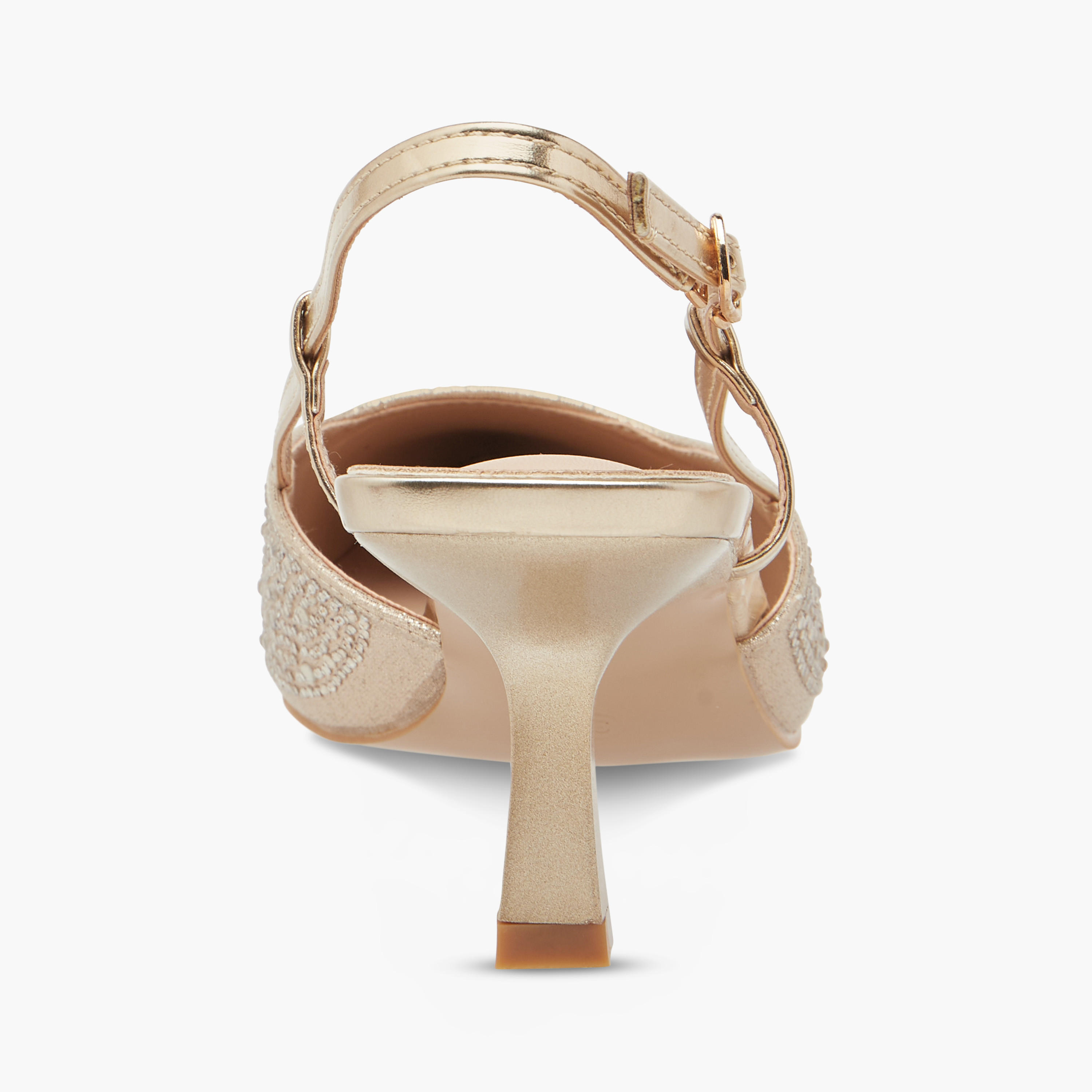 حذاء مزيّن بكعب واسع وحزام خلفي وإبزيم إغلاق من فلورا بيلا-women-shoes-heels-image-5