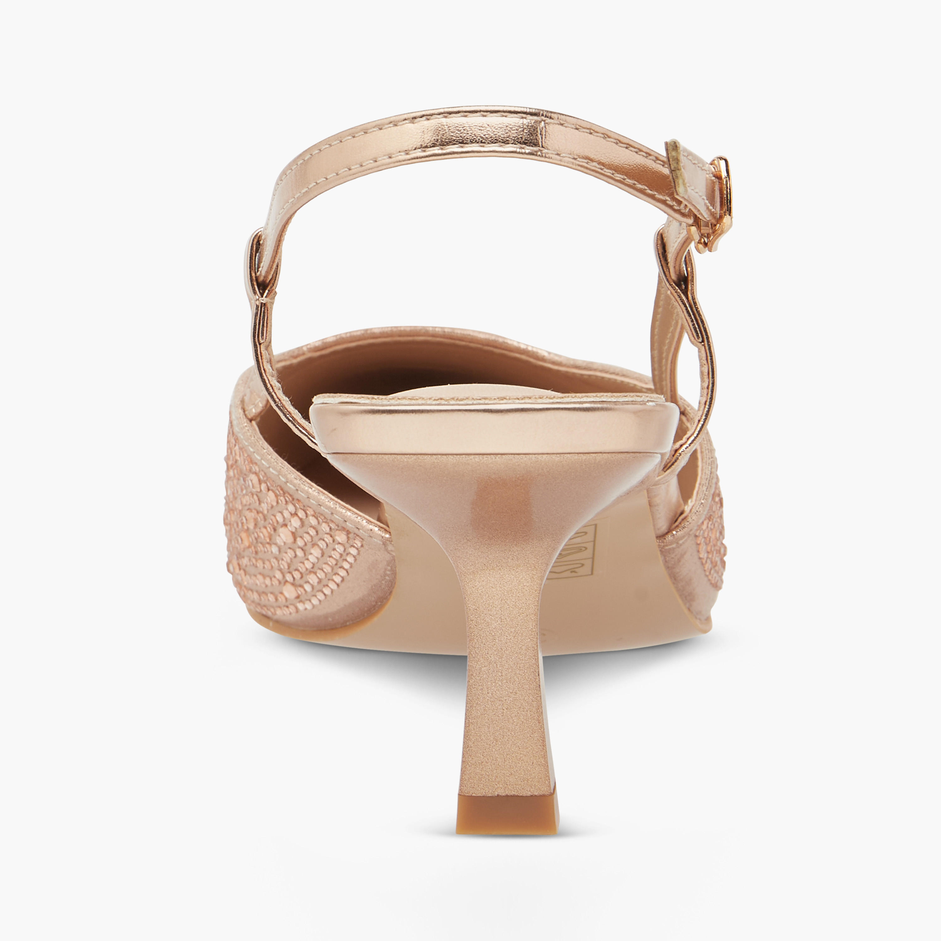 حذاء مزيّن بكعب واسع وحزام خلفي وإبزيم إغلاق من فلورا بيلا-women-shoes-heels-image-5
