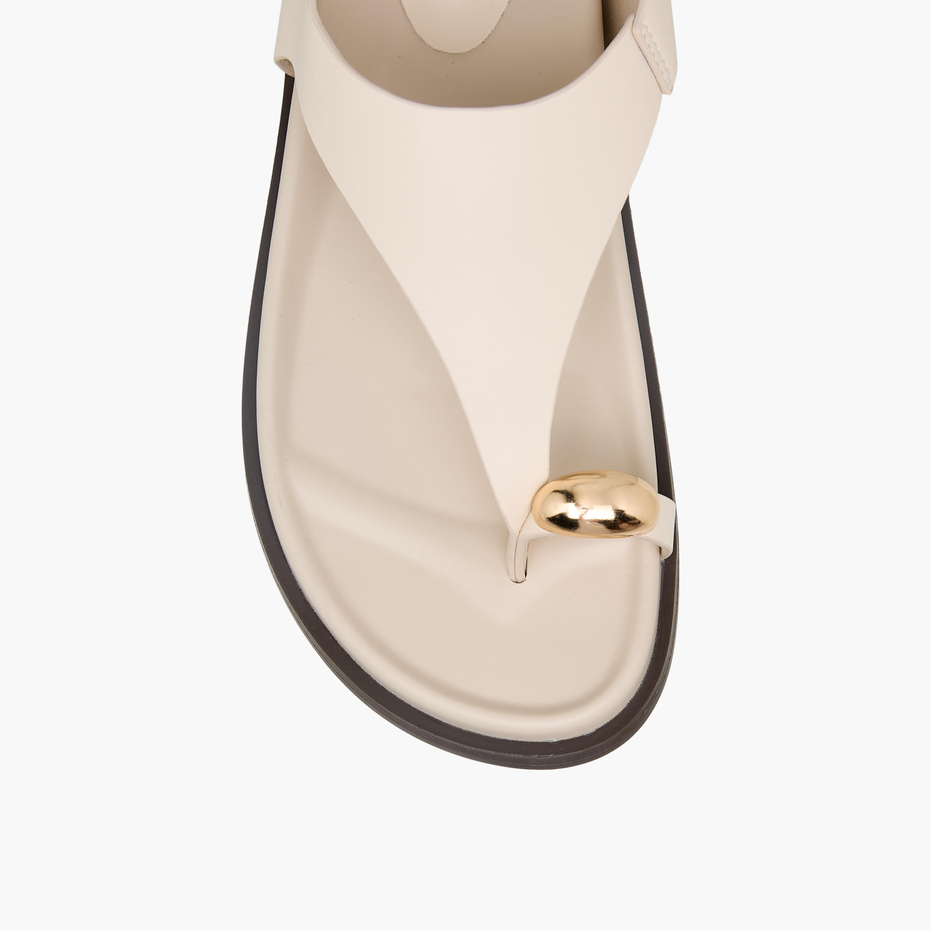 صندل بتفاصيل حلقة إصبع للنساء من فلورا بيلا-women-shoes-flats-sandals-image-4