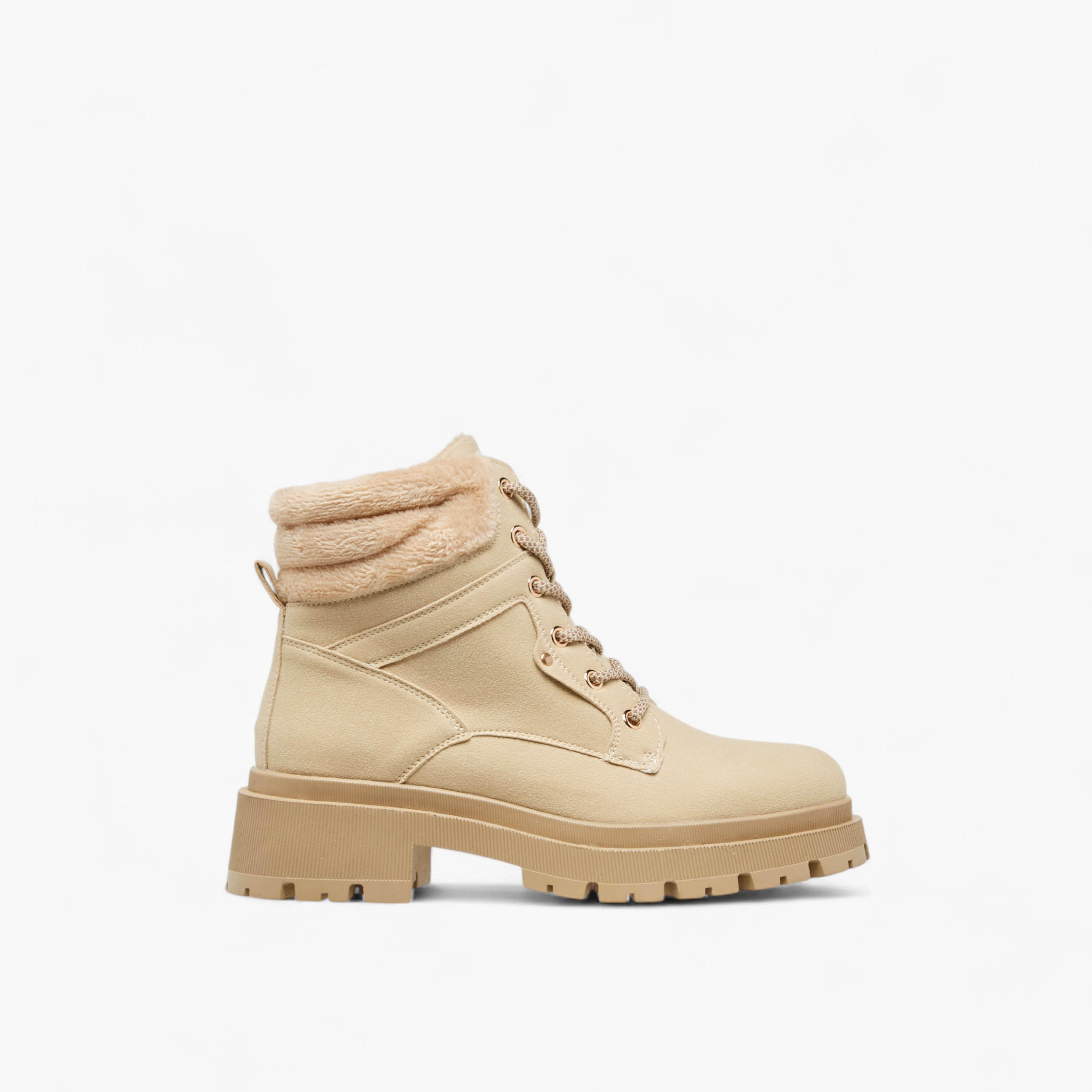 Flora Bella Solid Lace-Up Ankle Boots with Pull Tab-women-shoes-boots-image-3