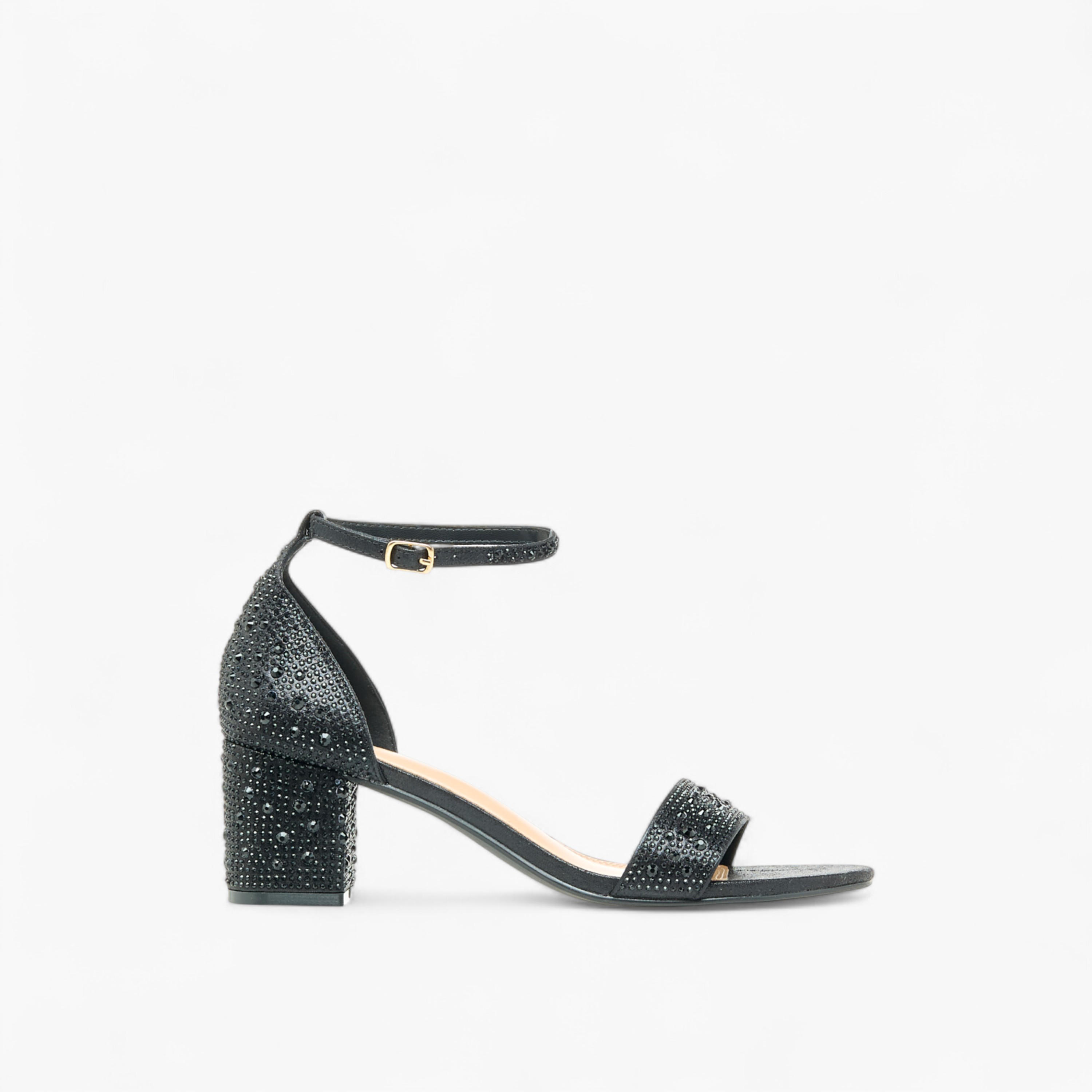 Celeste Women's Embellished Block Heel Sandals with Buckle Closure-women-shoes-sandals-heeled-image-3