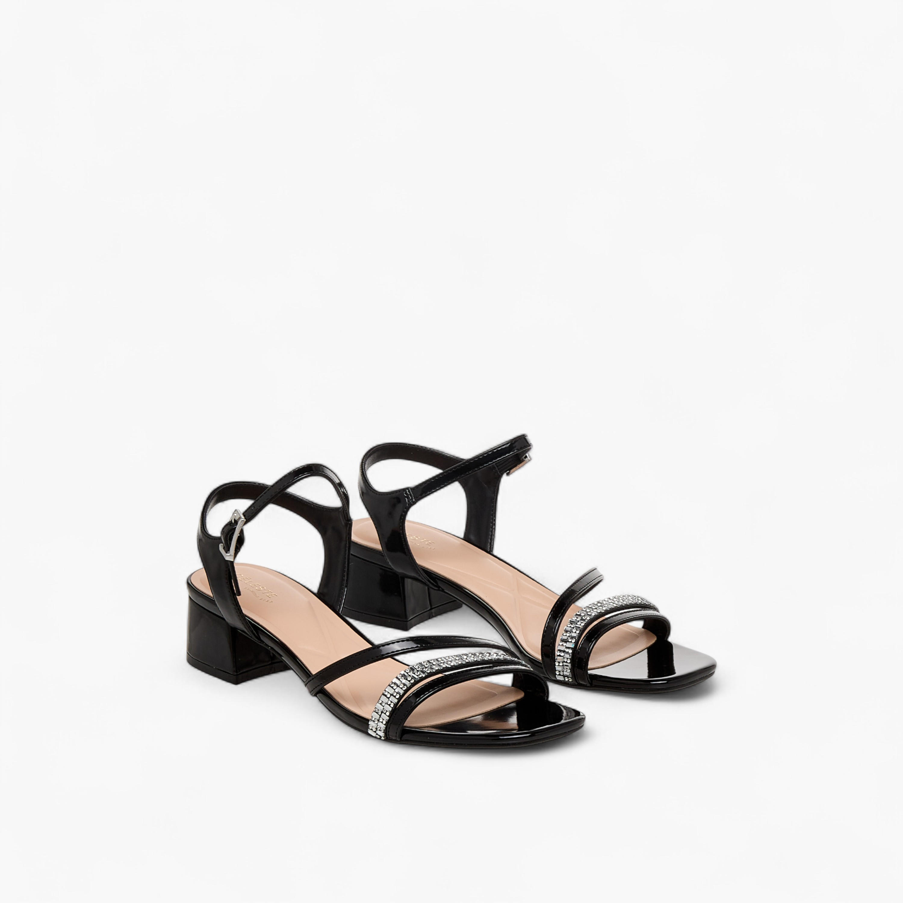 Celeste Women Embellished Block Heel Sandals-women-shoes-sandals-heeled-image-1