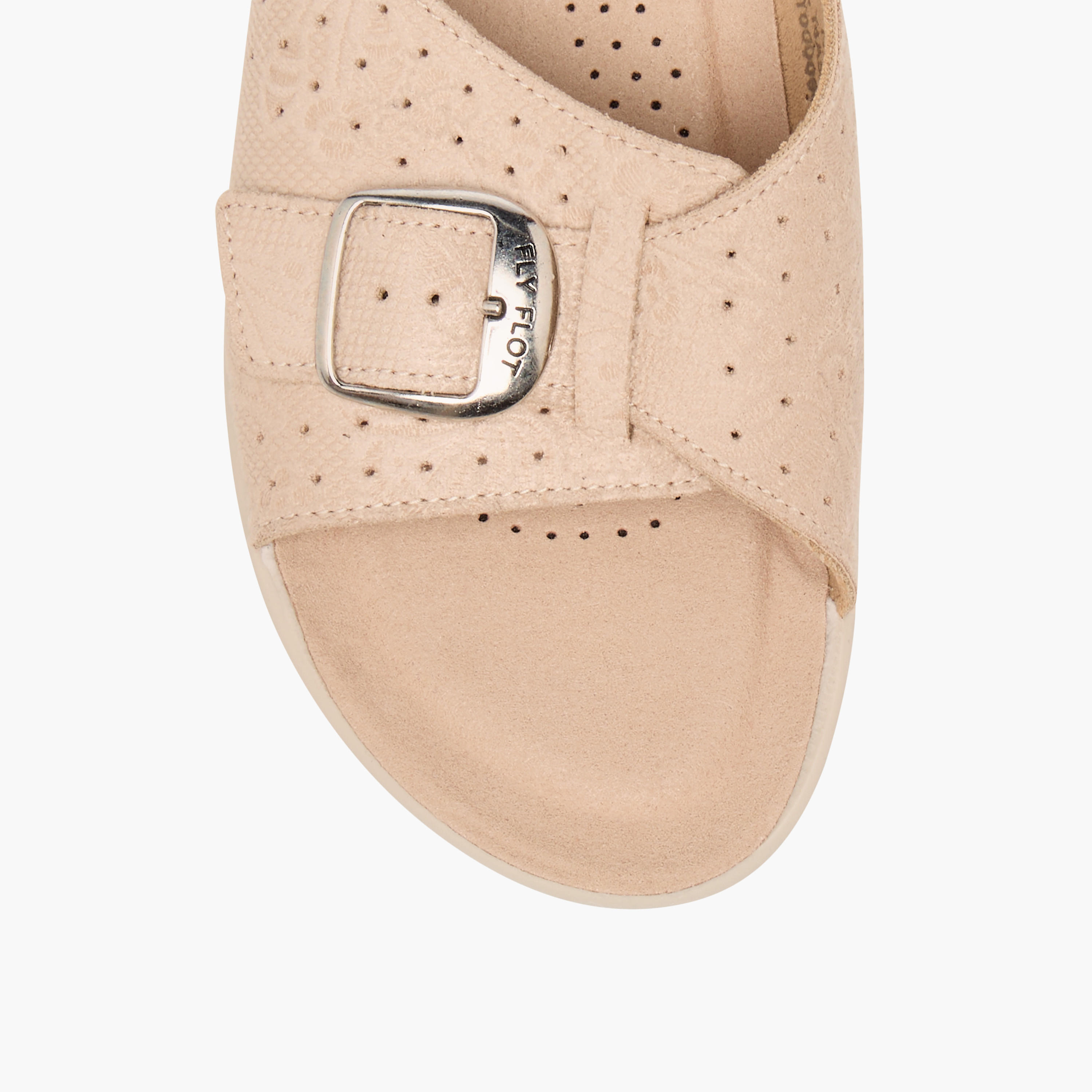 صندل مريح مثقب سهل الارتداء بكعب ويدج من فلايفلوت-women-shoes-sandals-heeled-image-4