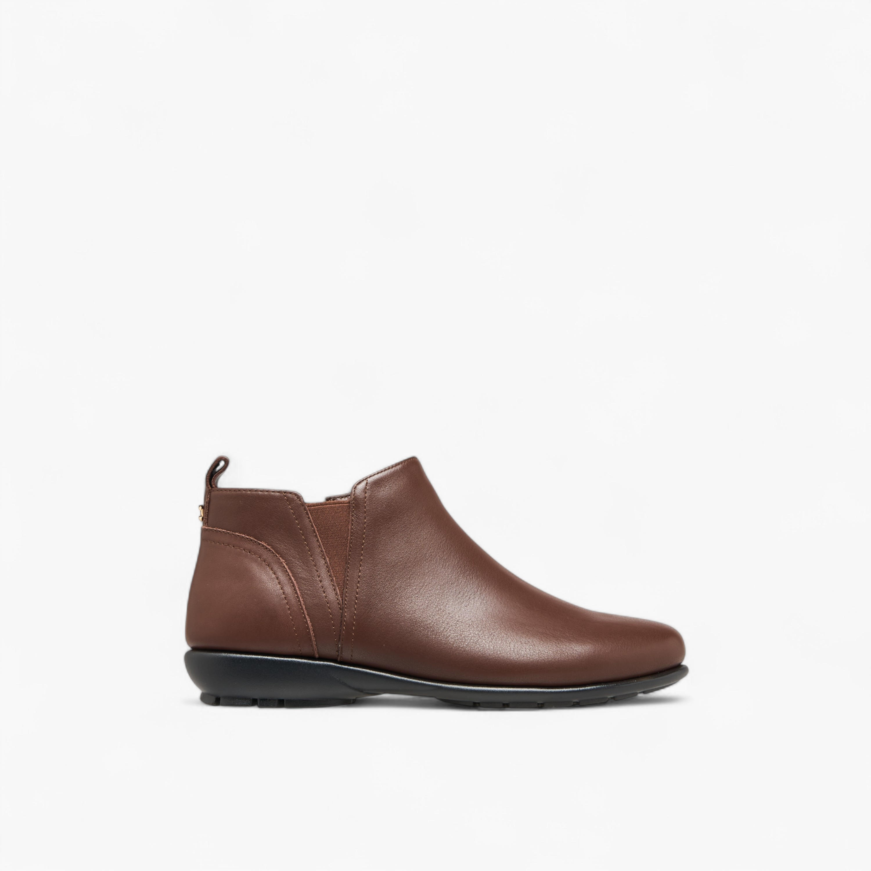 Le Confort Textured Slip-On Ankle Boots with Block Heels-women-shoes-boots-image-3