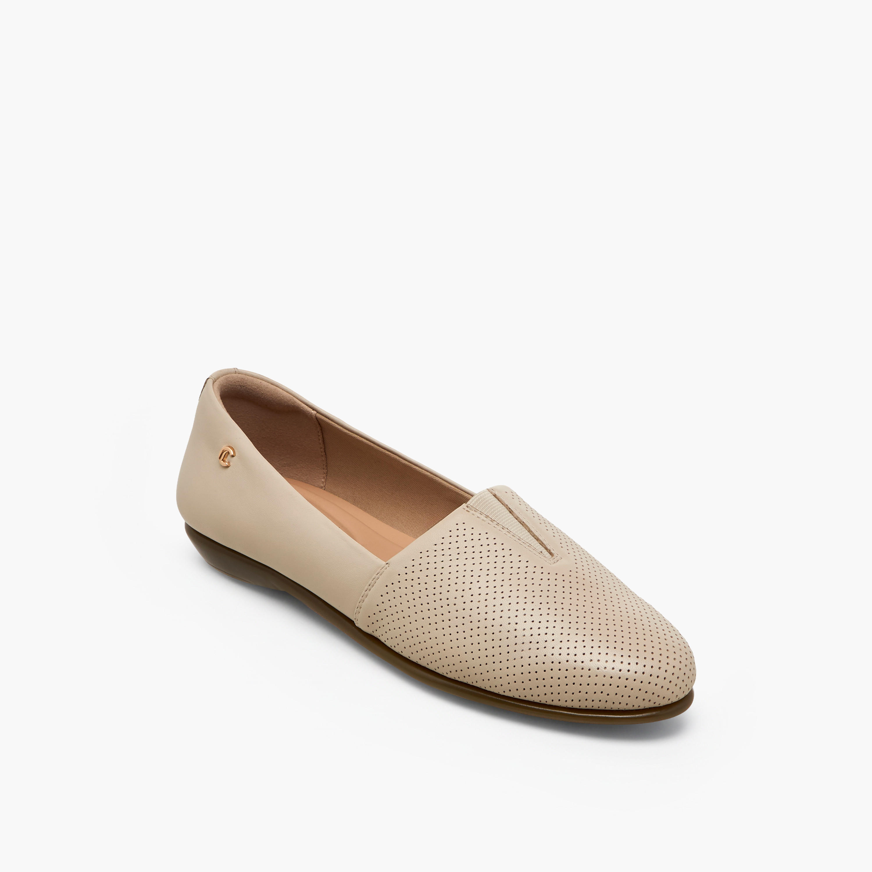 #cnfrm type# Le Confort Women Perforated Leather Loafers-women-shoes-flats-loafers-image-2