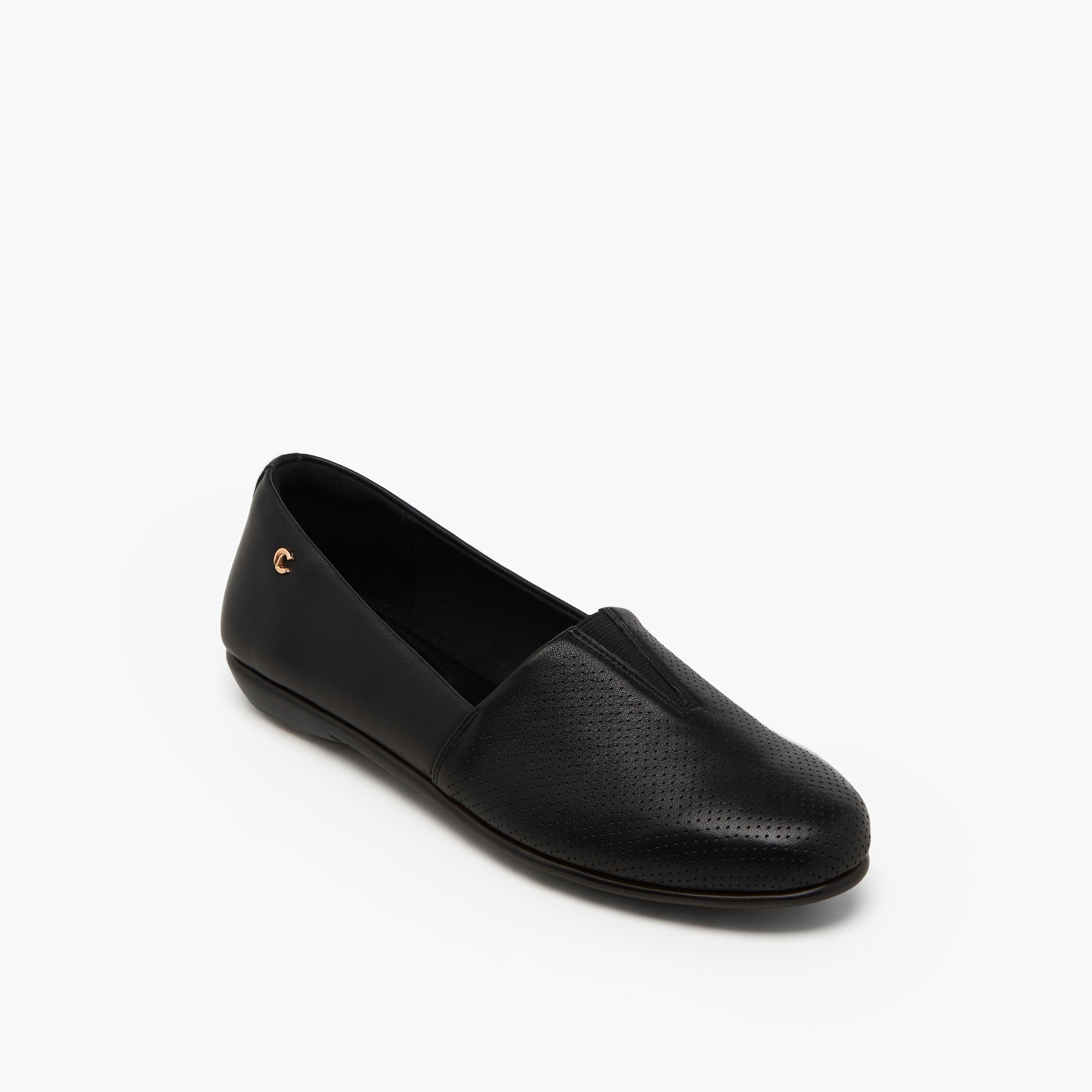 #cnfrm type# Le Confort Women Perforated Leather Loafers-women-shoes-flats-loafers-image-2
