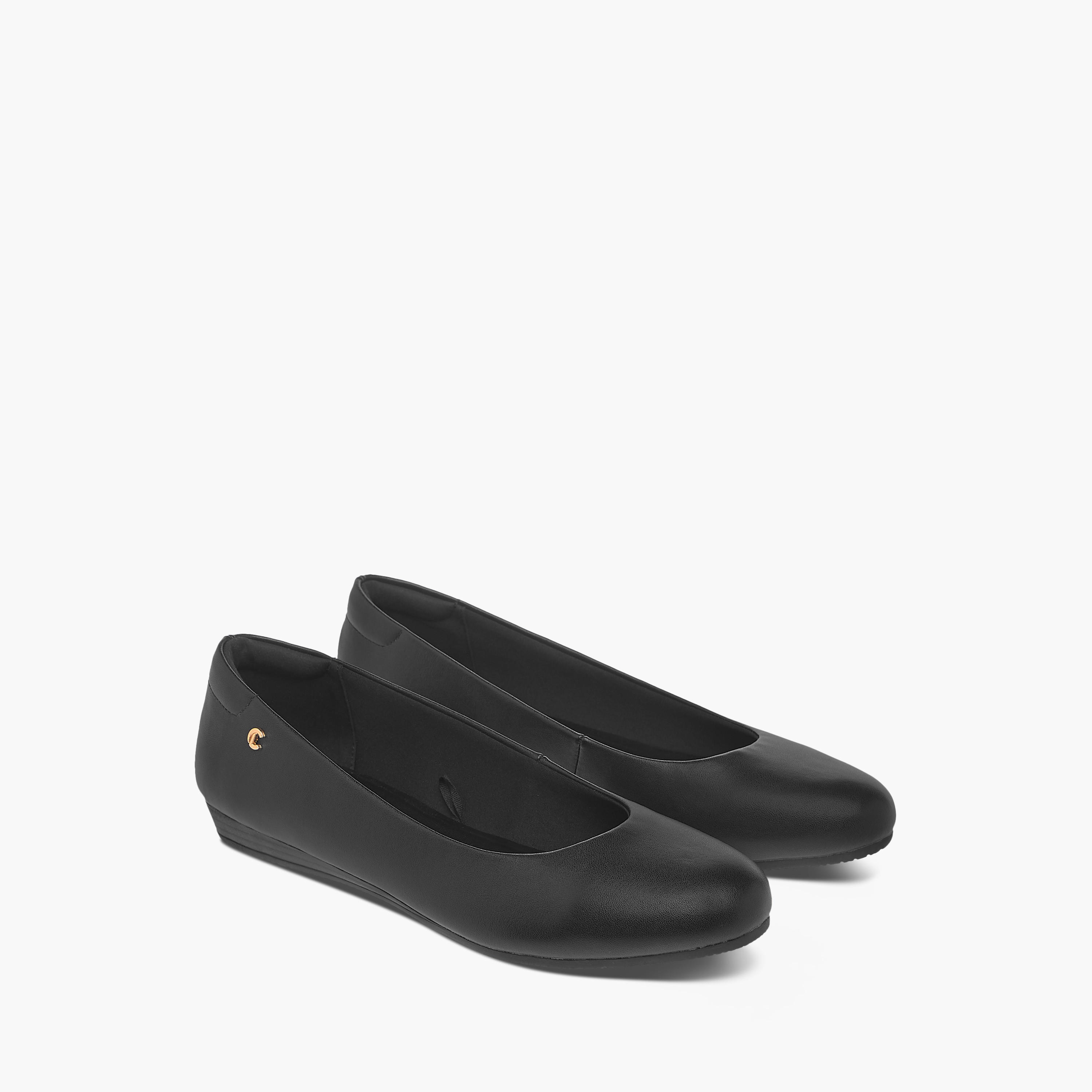 Le Confort Solid Slip-On Comfort Ballerina Shoes-women-shoes-flats-ballerinas-image-1