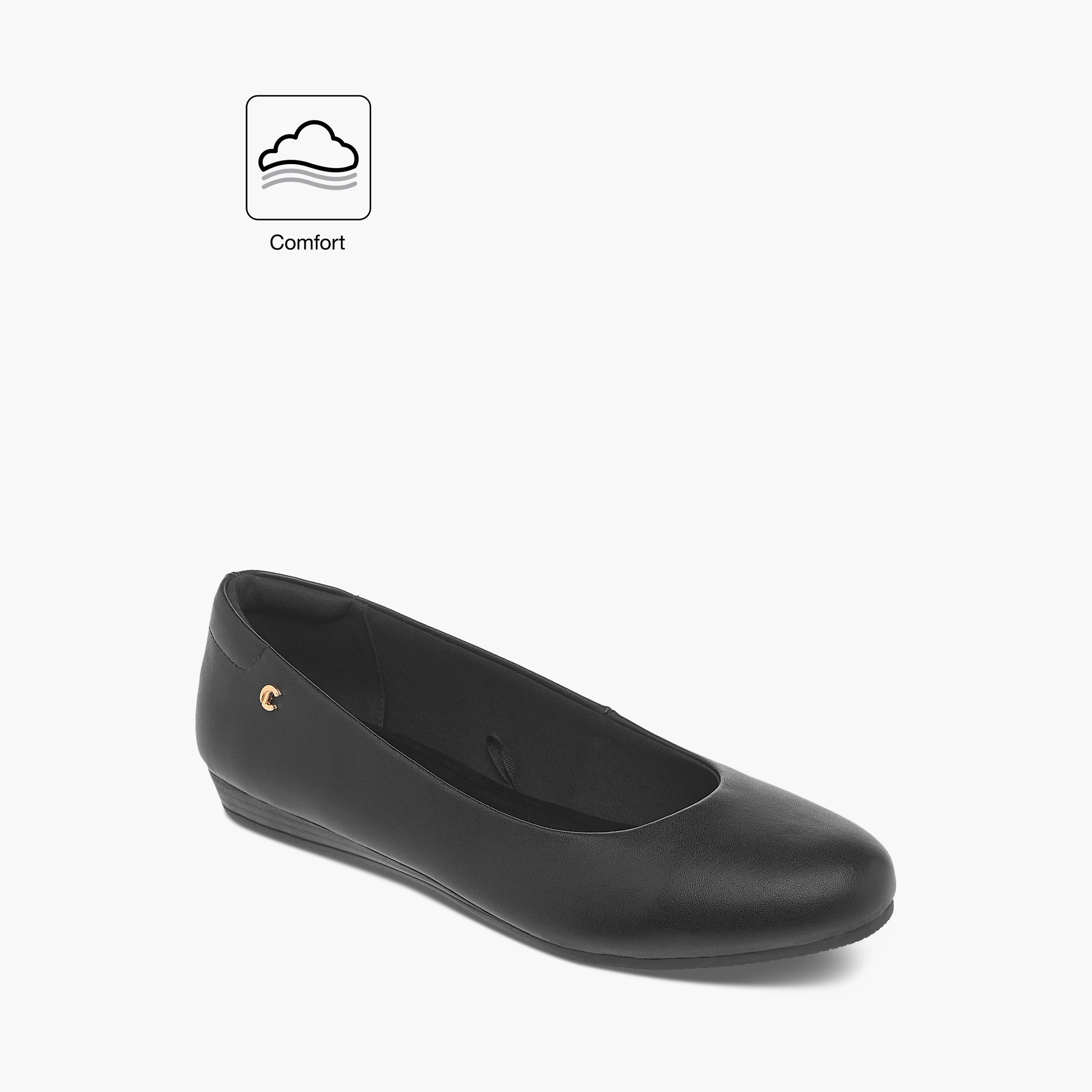 Le Confort Solid Slip-On Comfort Ballerina Shoes-women-shoes-flats-ballerinas-image-2
