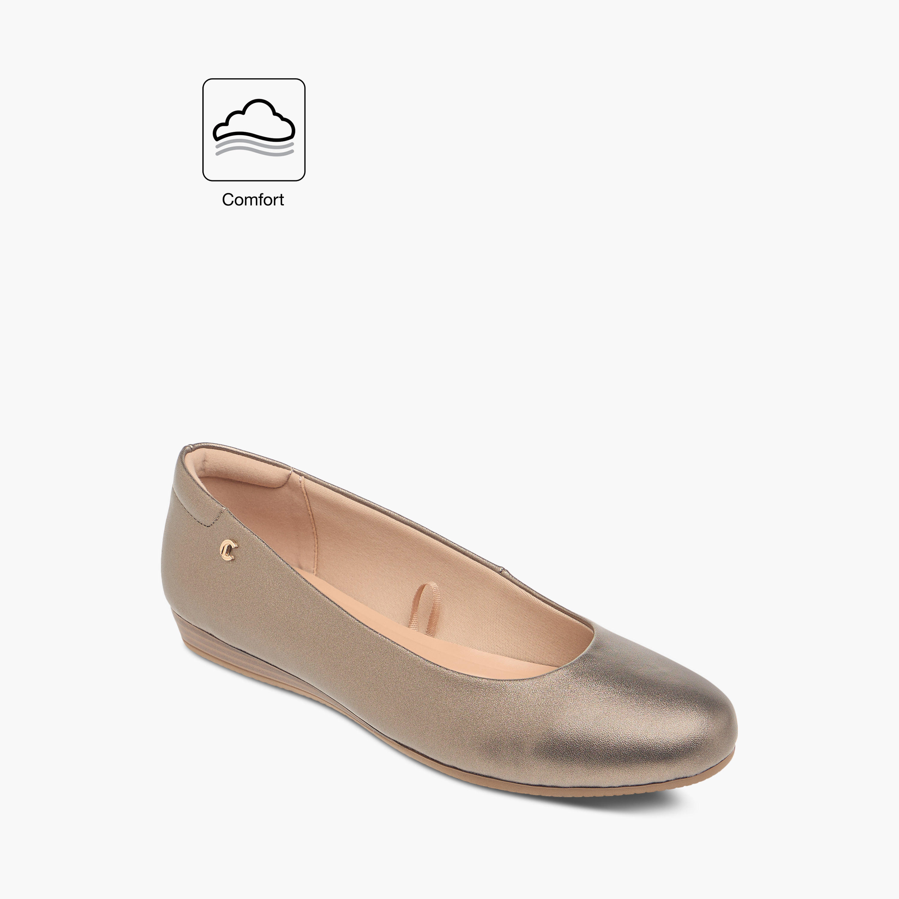 Le Confort Solid Slip-On Comfort Ballerina Shoes-women-shoes-flats-ballerinas-image-2