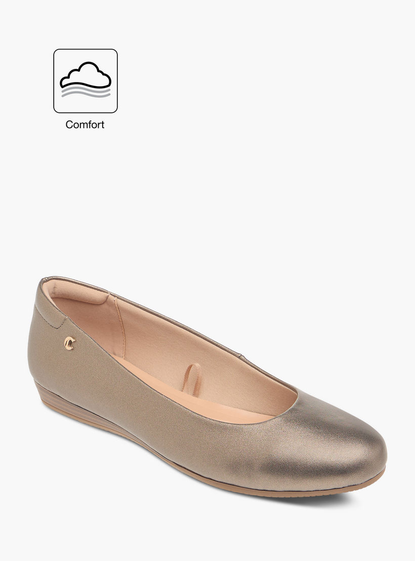 Le Confort Solid Slip-On Comfort Ballerina Shoes-women-shoes-flats-ballerinas-image-2