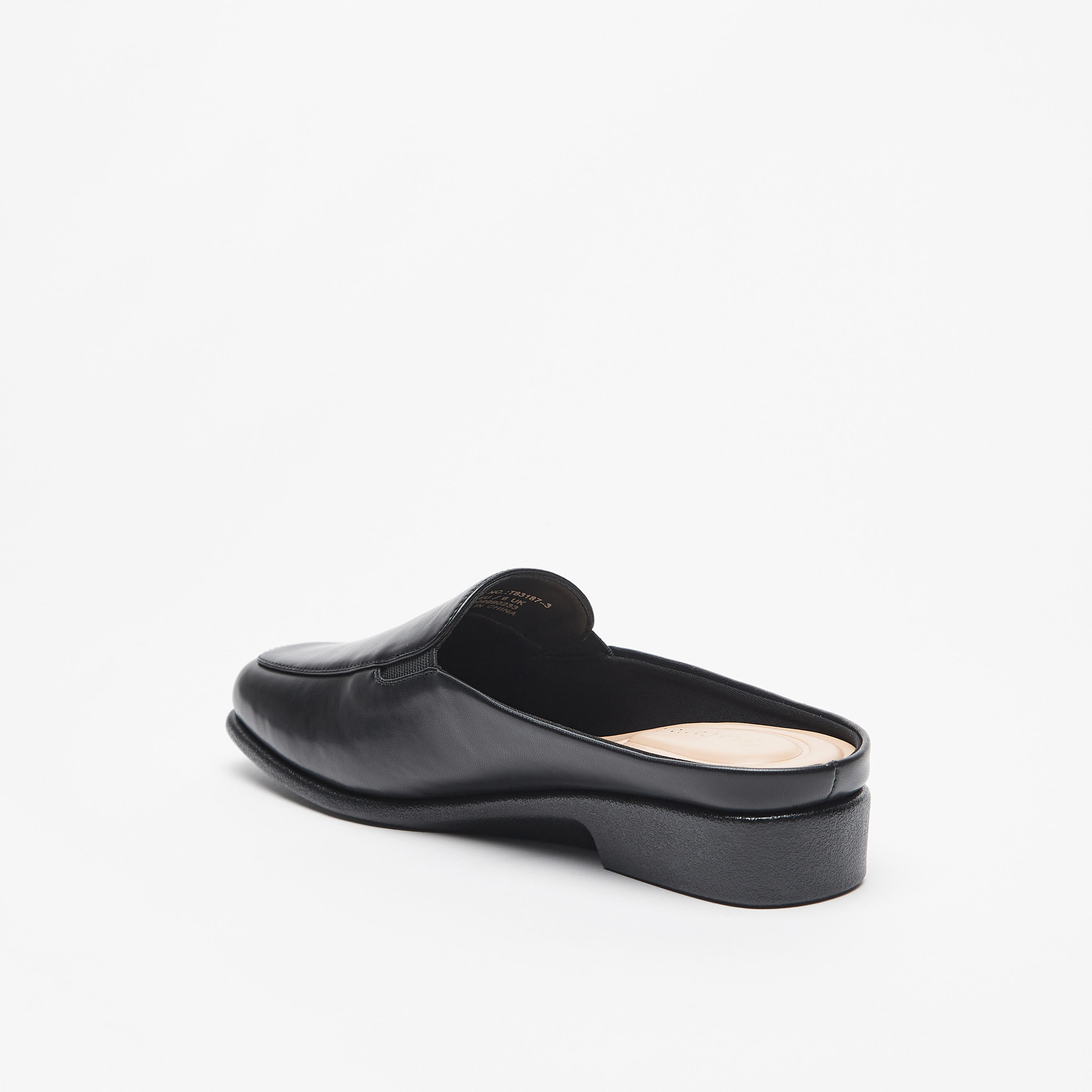 حذاء ميول سادة سهل الارتداء بكعب عريض من لو كونفورت-women-shoes-heels-image-2